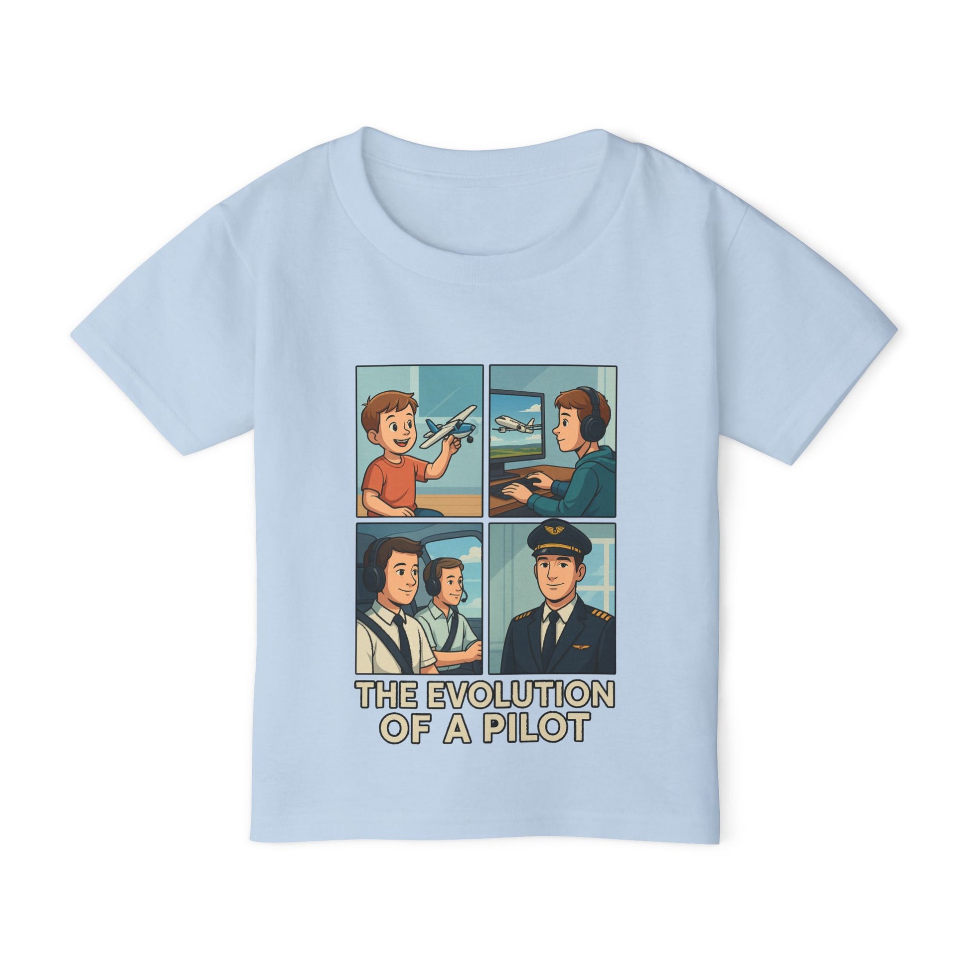 Evolution of a Pilot - Toddler Tee