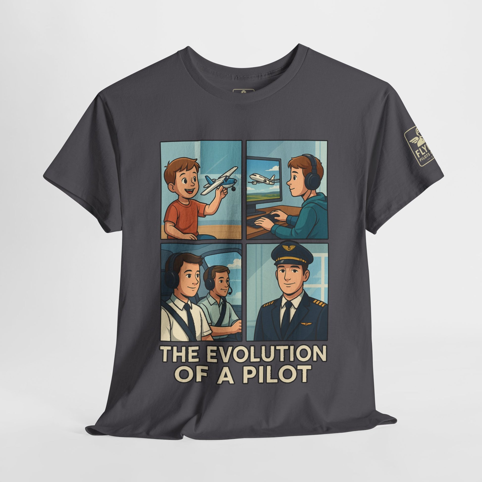 Evolution of a Pilot - T-Shirt