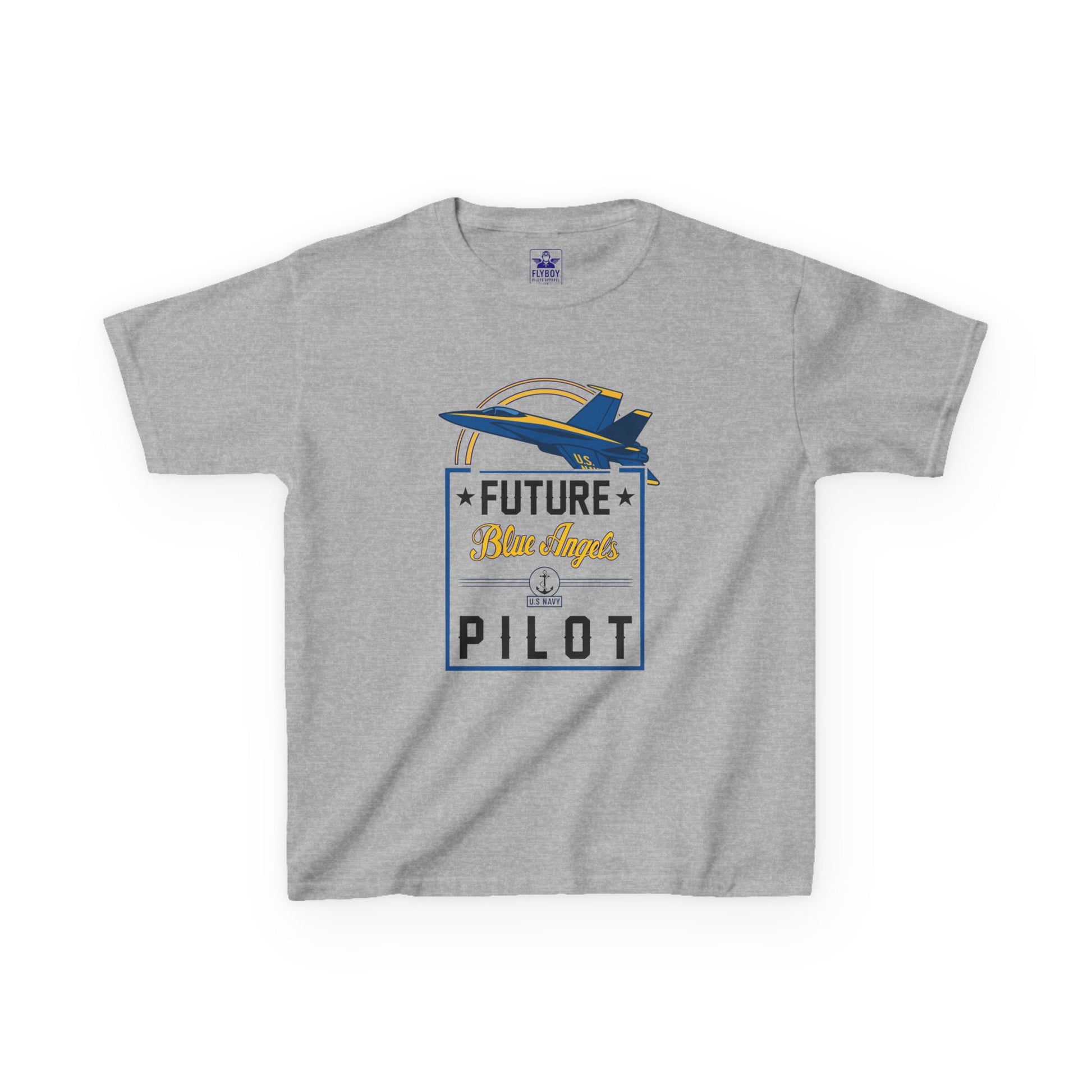 Future Blue Angels Pilot (front only)- Youth Cotton Tee