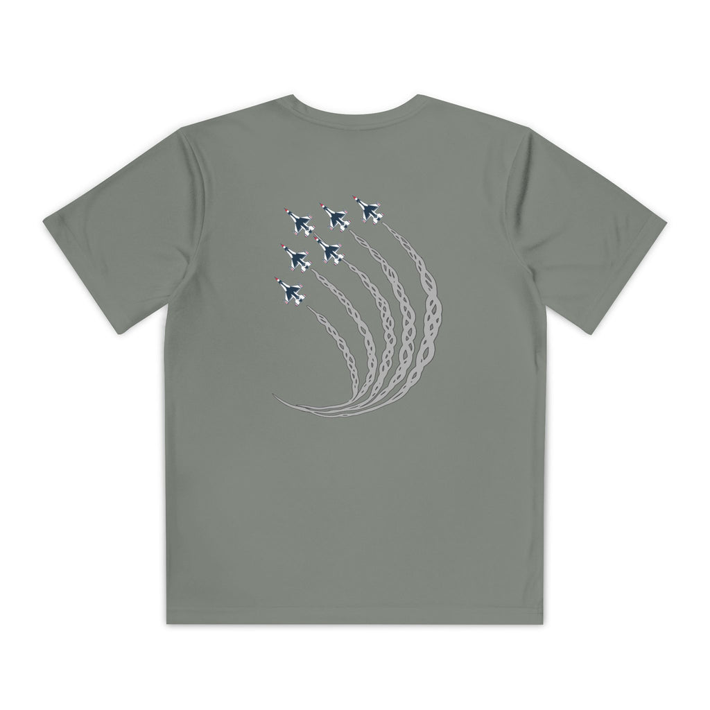 Future Thunderbirds Pilot (front/back)- Youth Jersey Tee