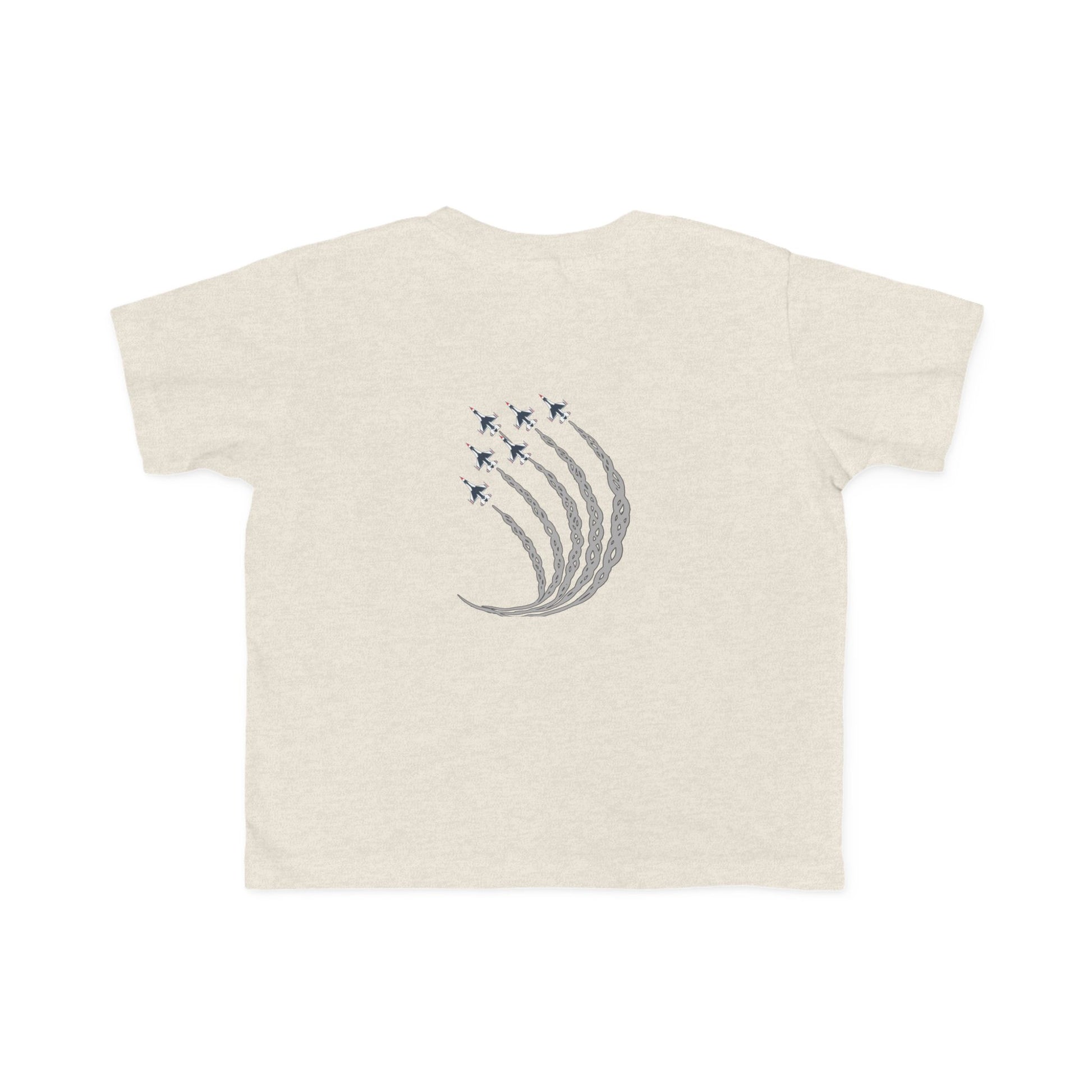 Future Thunderbirds Pilot (front/back) - Toddler Jersey T-Shirt