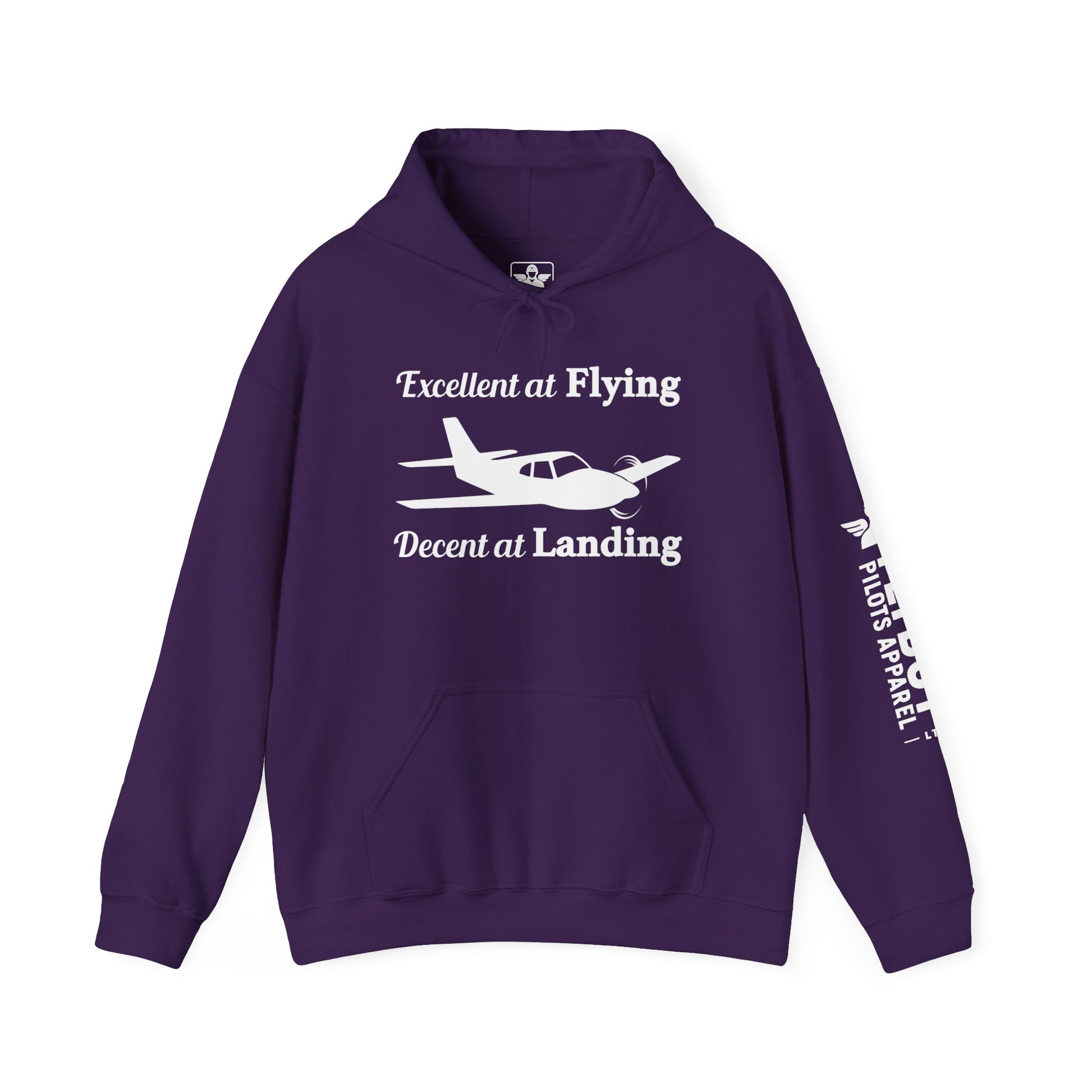 Excellent at Flying, Decent at Landing - Hooded Sweatshirt