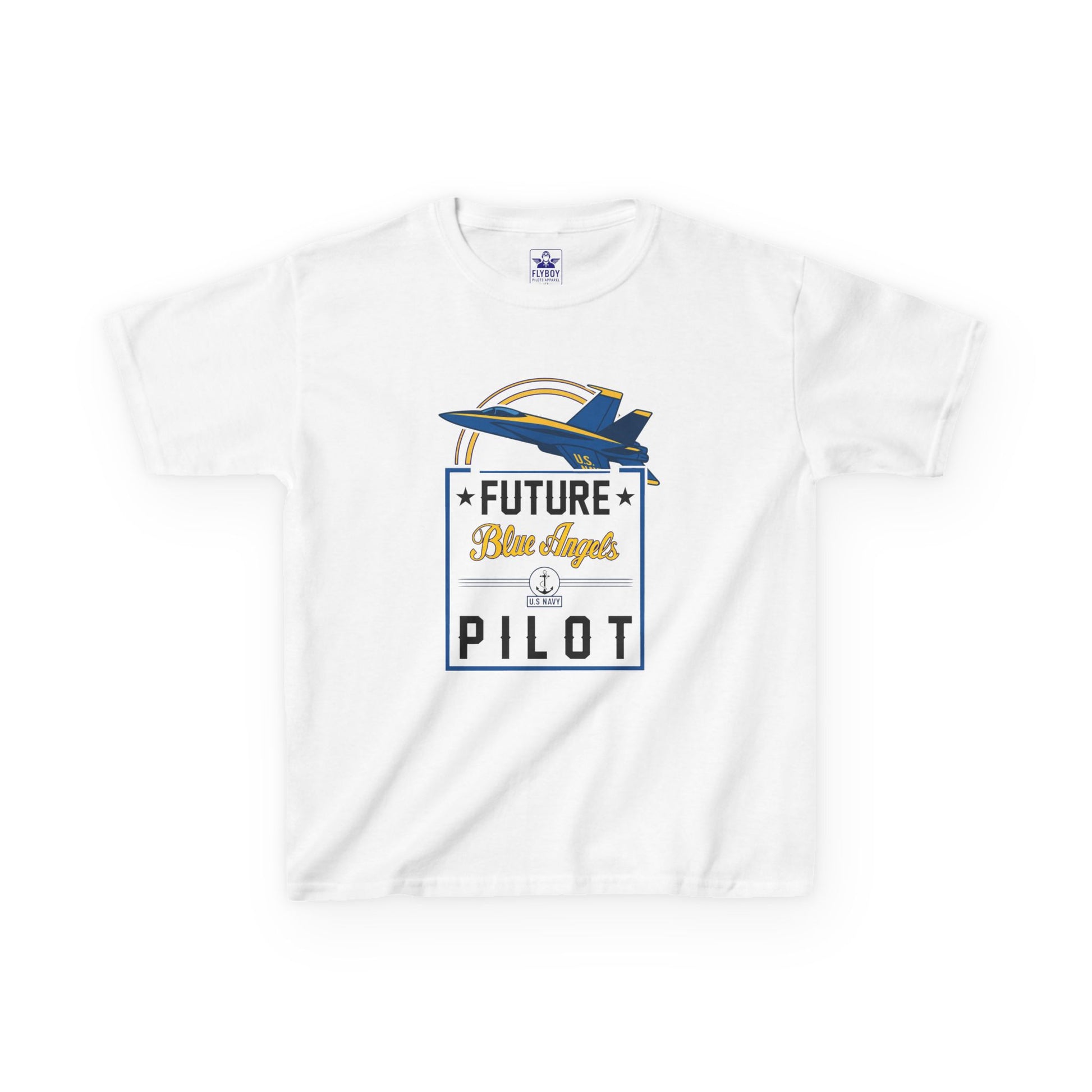 Future Blue Angels Pilot (front only)- Youth Cotton Tee
