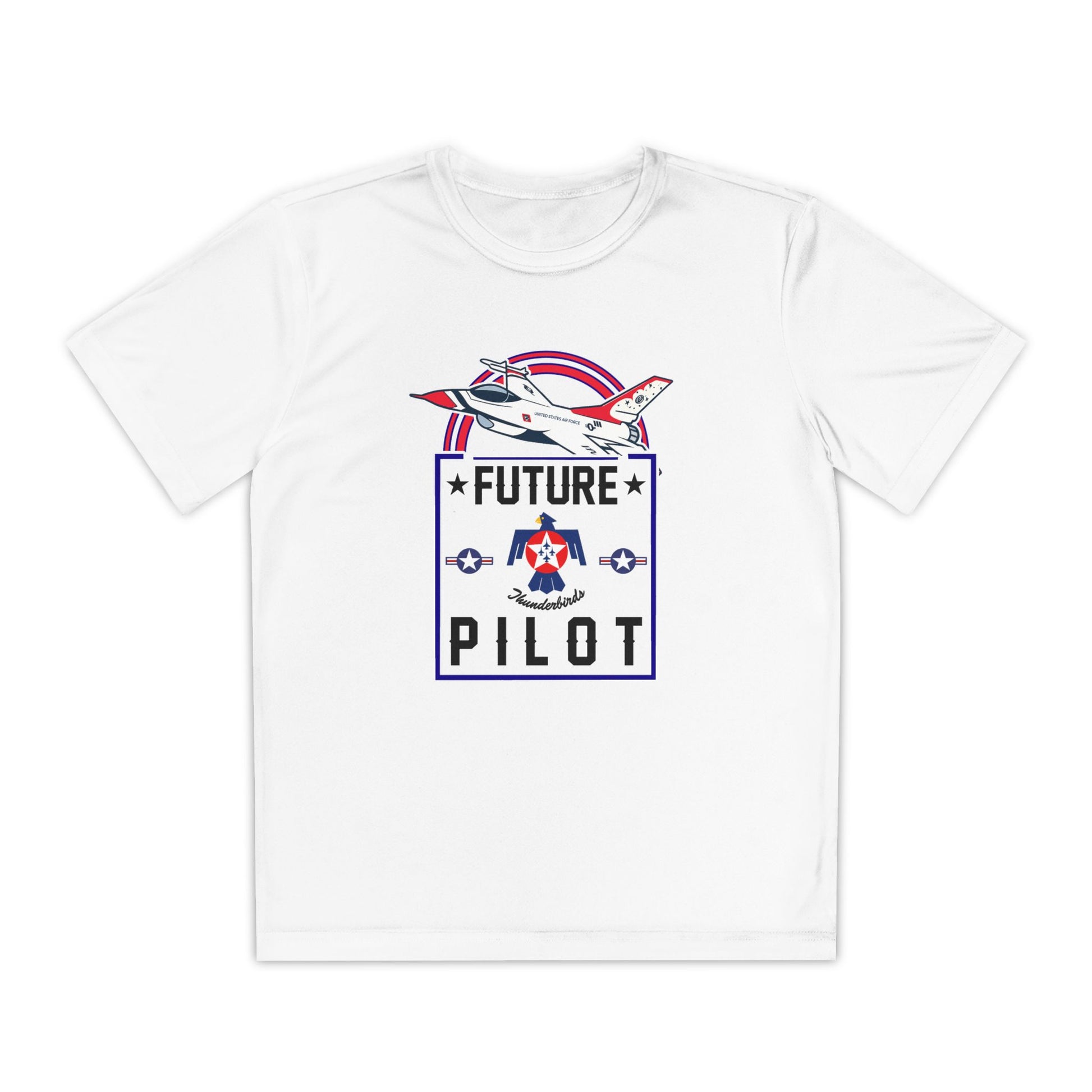 Future Thunderbirds Pilot (front only)- Youth Jersey Tee