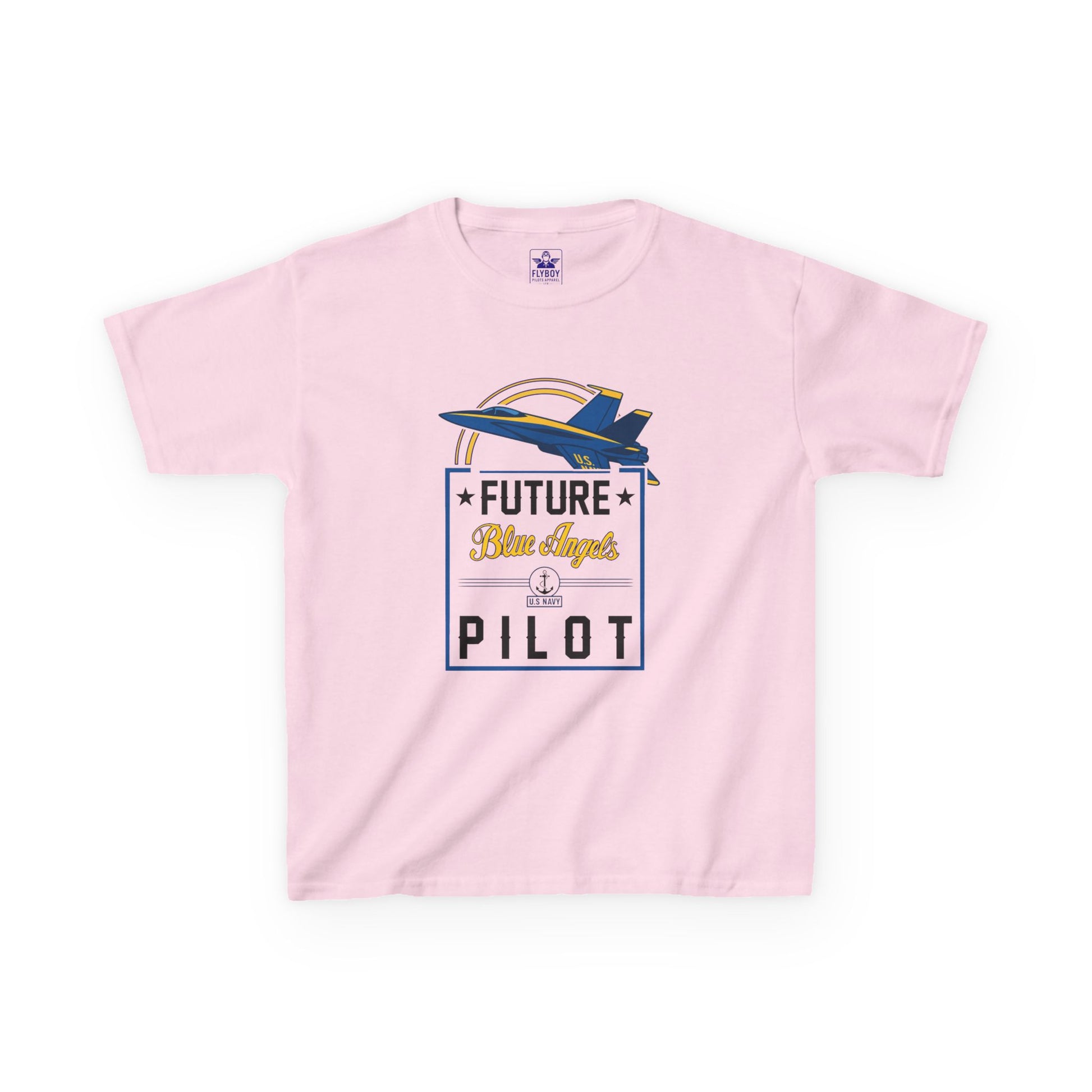 Future Blue Angels Pilot (front only)- Youth Cotton Tee