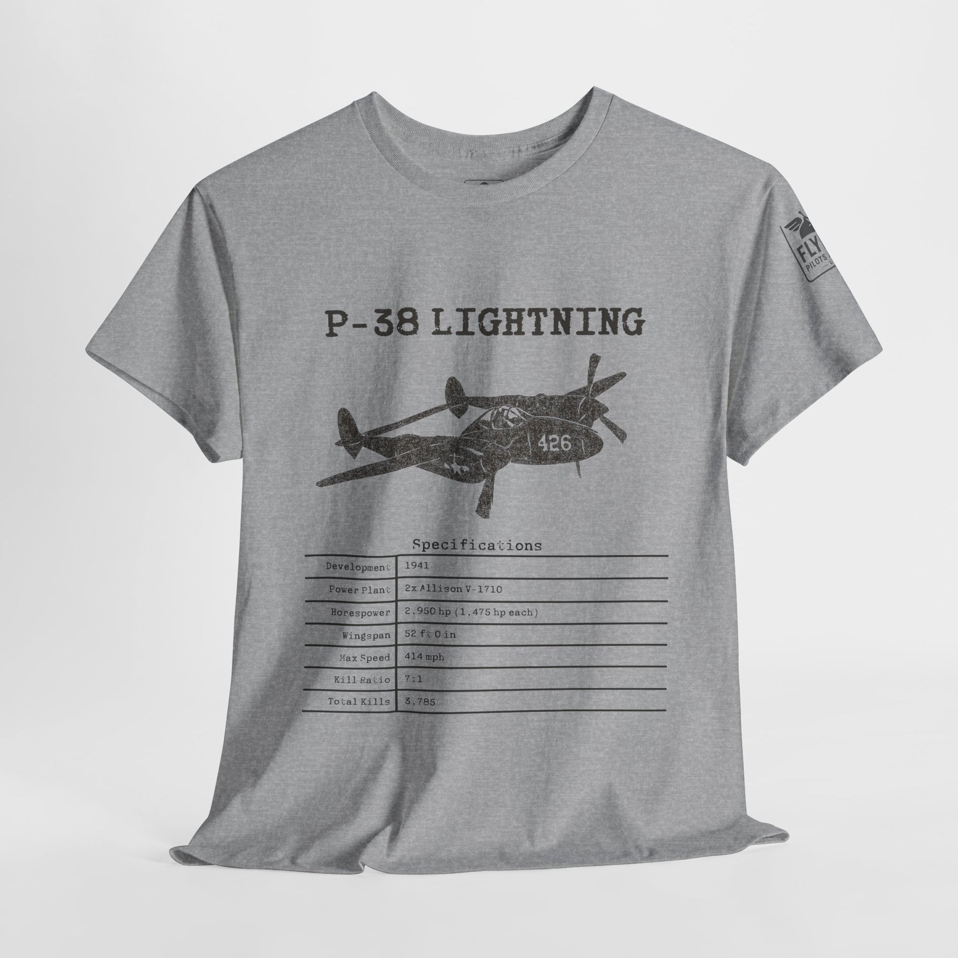 P-38 Lightning Stats