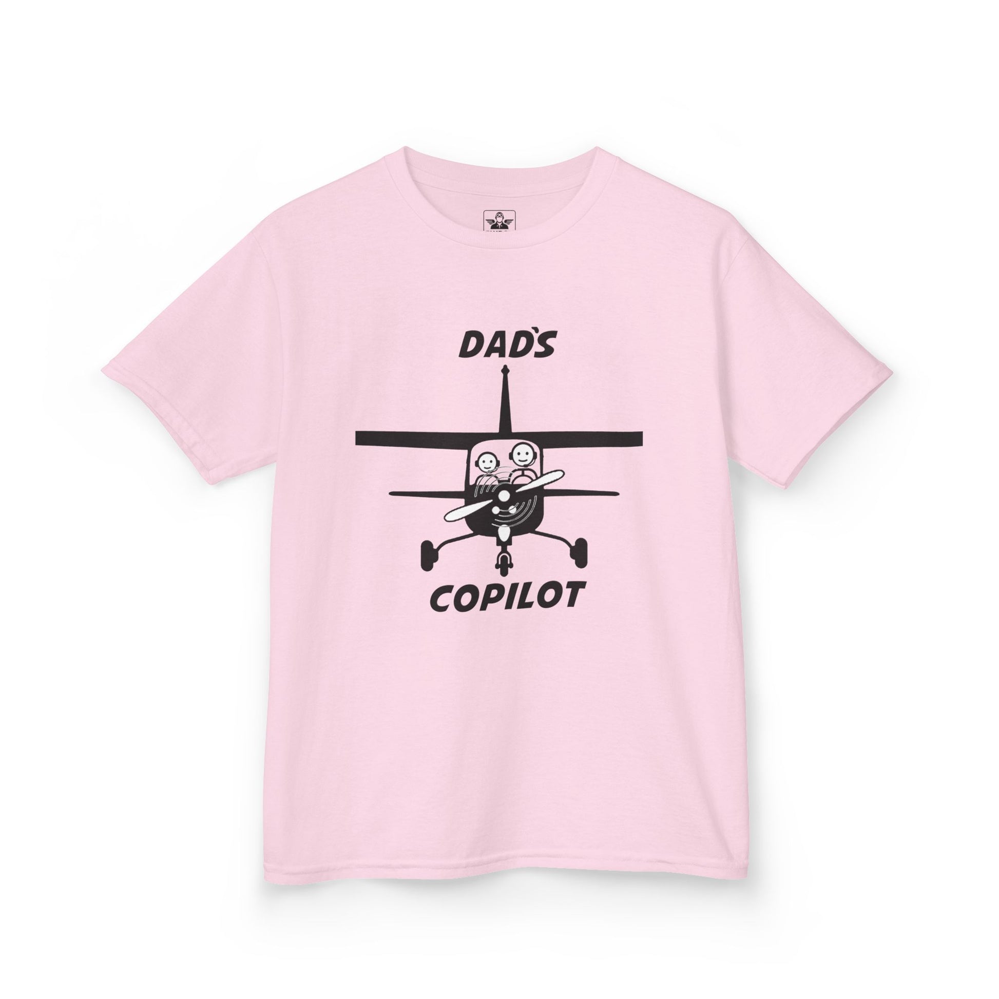Dad's Copilot - Youth Cotton Tee