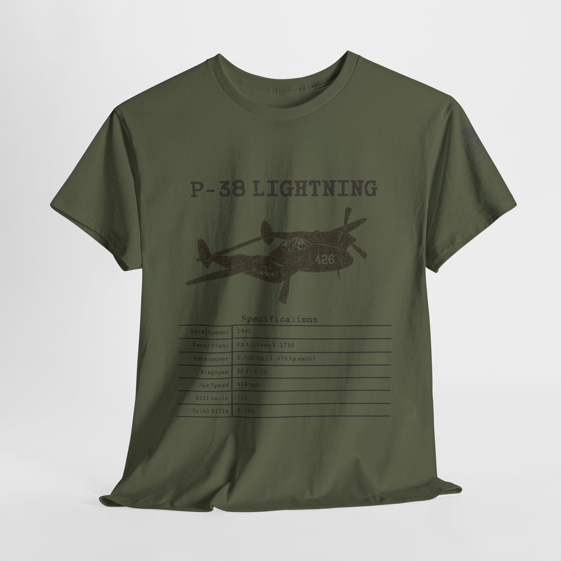 P-38 Lightning Stats