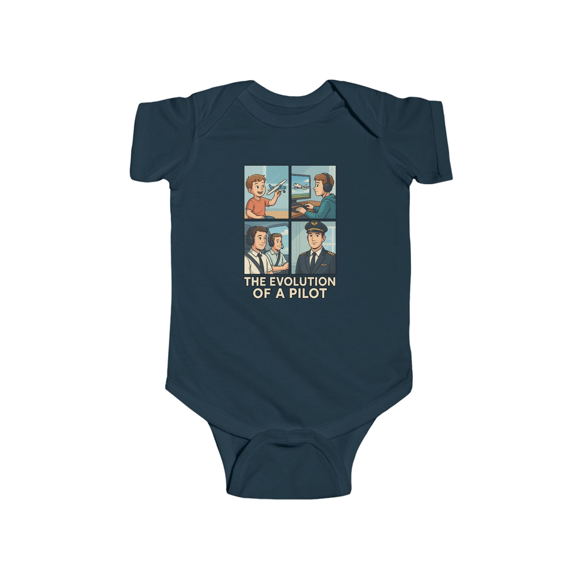 Evolution of a Pilot - Infant Onesie