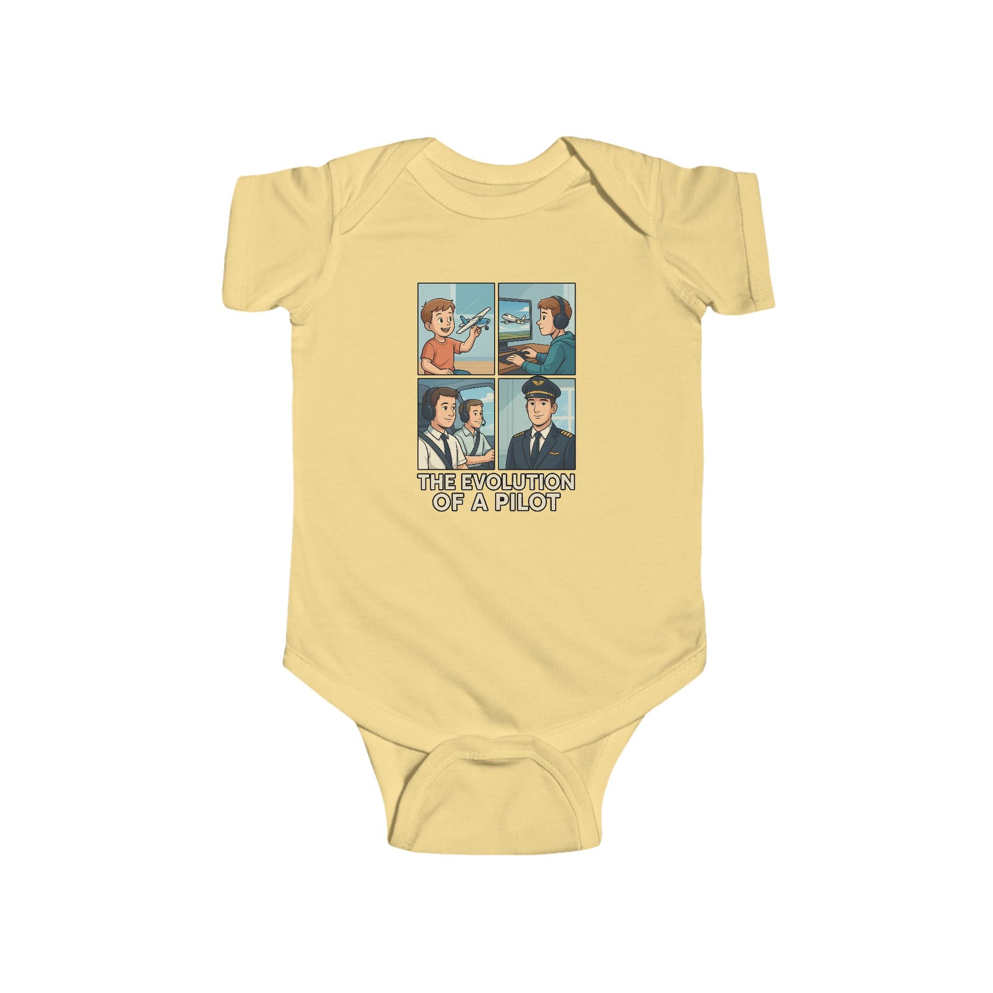 Evolution of a Pilot - Infant Onesie
