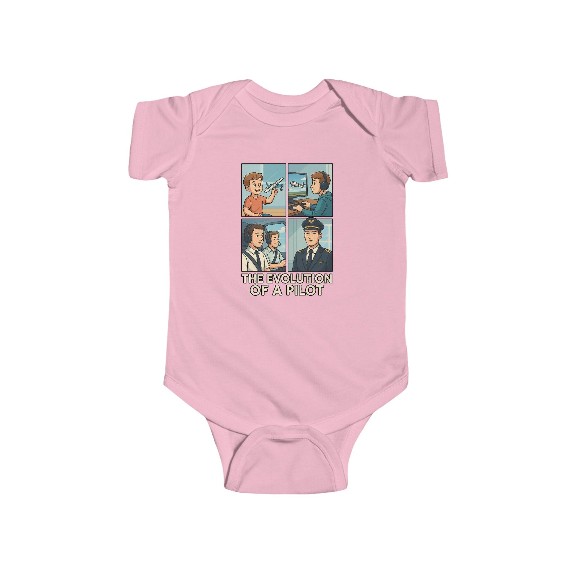 Evolution of a Pilot - Infant Onesie