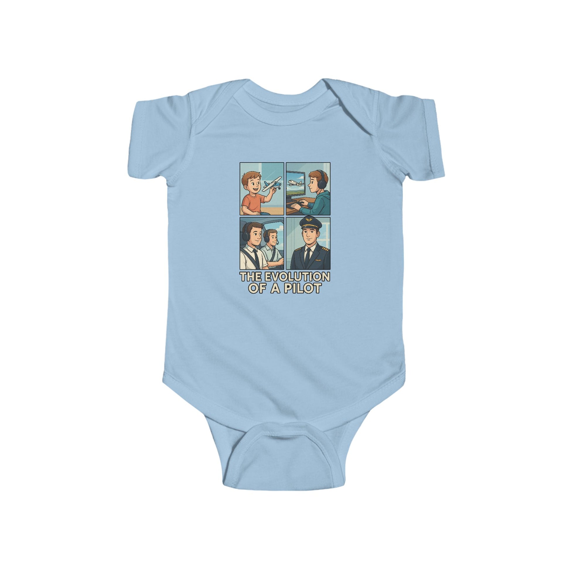 Evolution of a Pilot - Infant Onesie