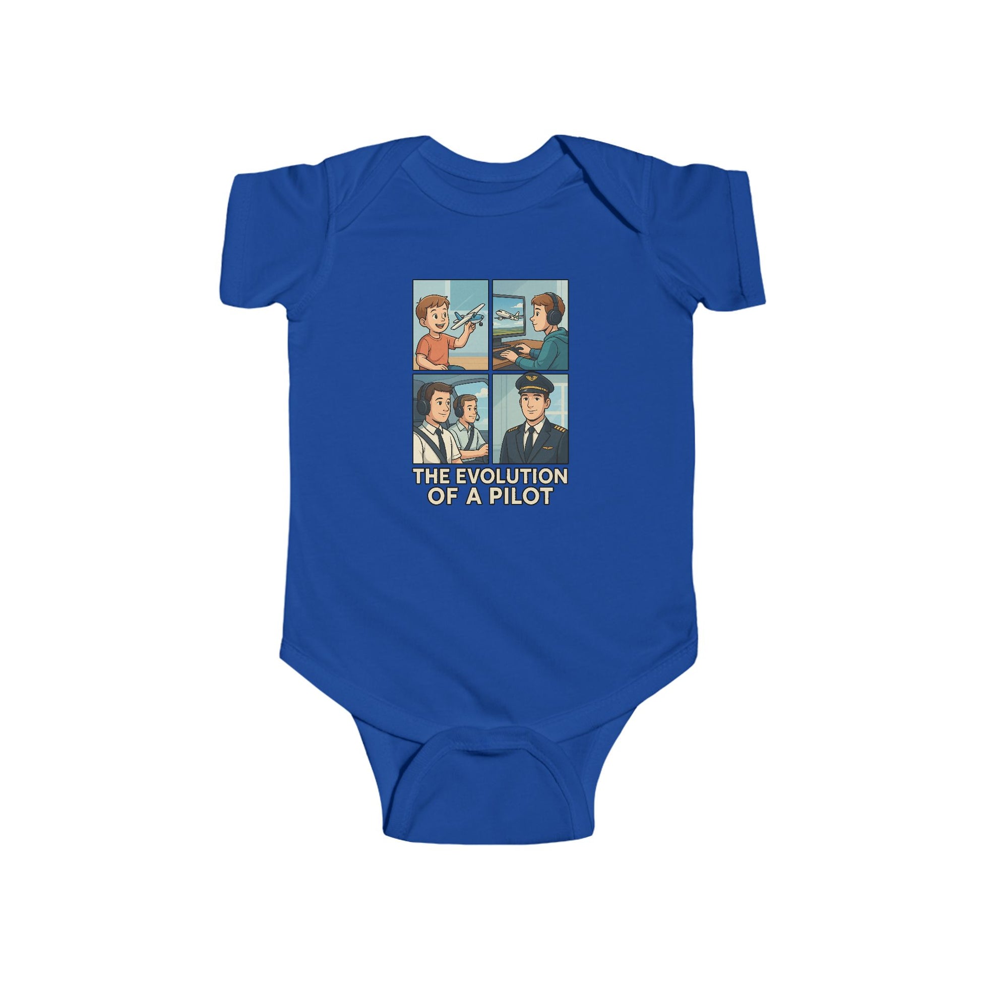 Evolution of a Pilot - Infant Onesie