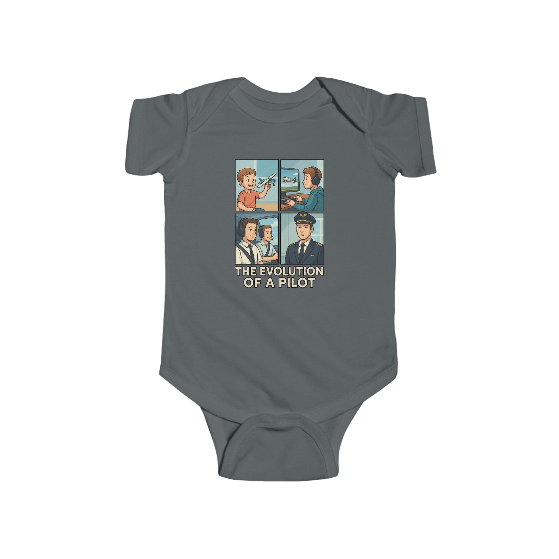 Evolution of a Pilot - Infant Onesie