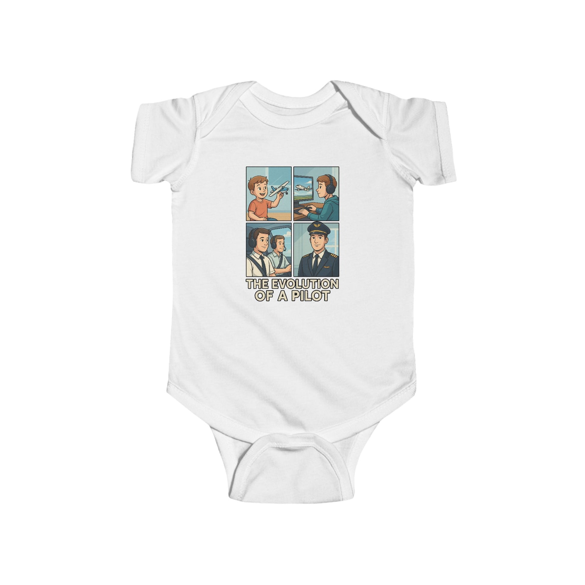Evolution of a Pilot - Infant Onesie