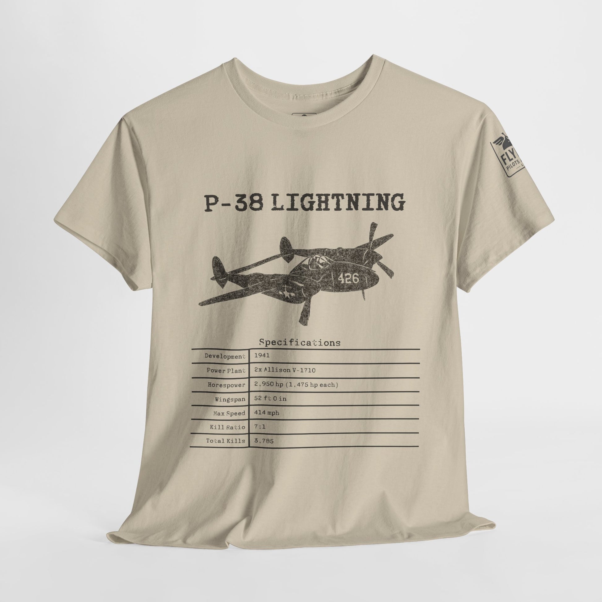 P-38 Lightning Stats