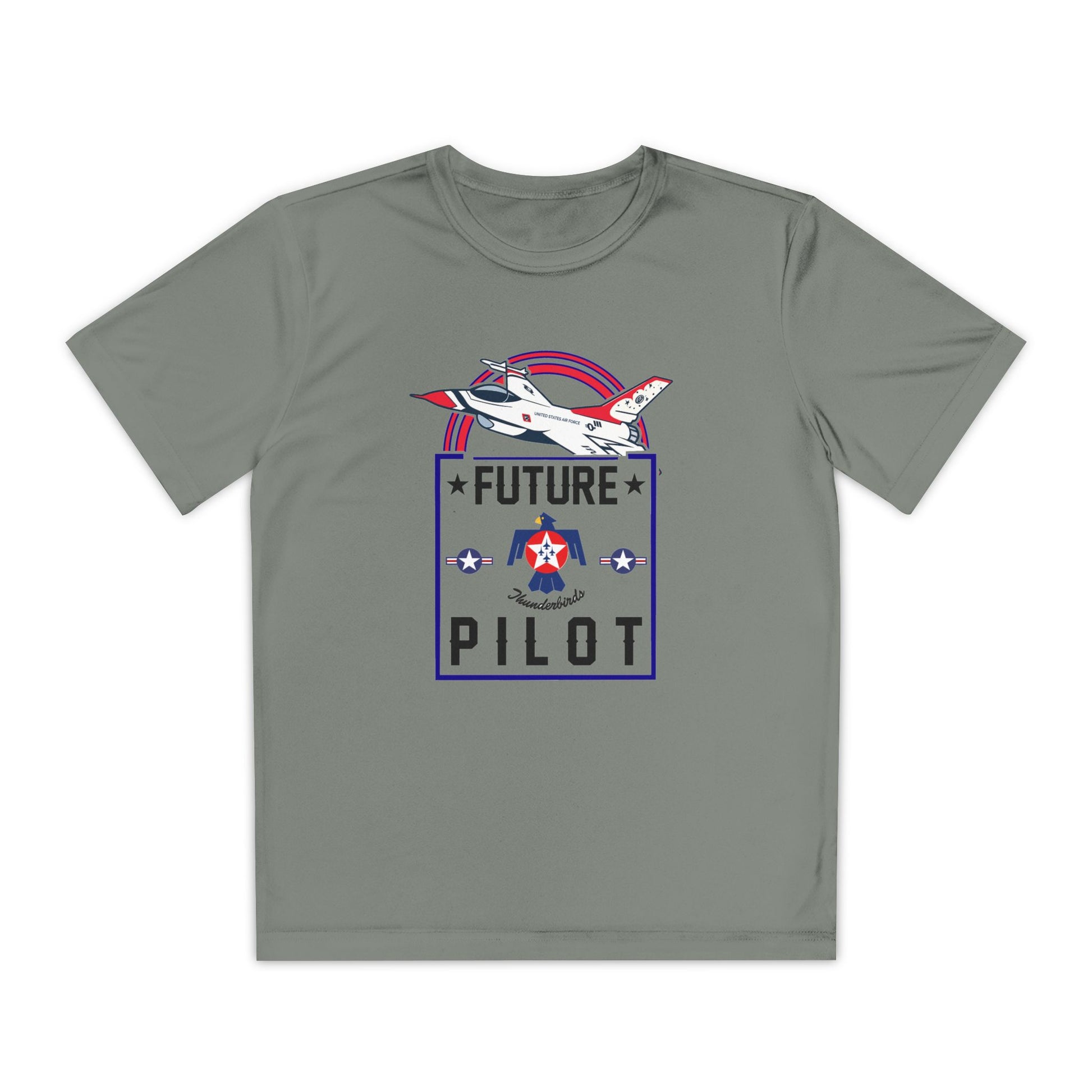 Future Thunderbirds Pilot (front only)- Youth Jersey Tee