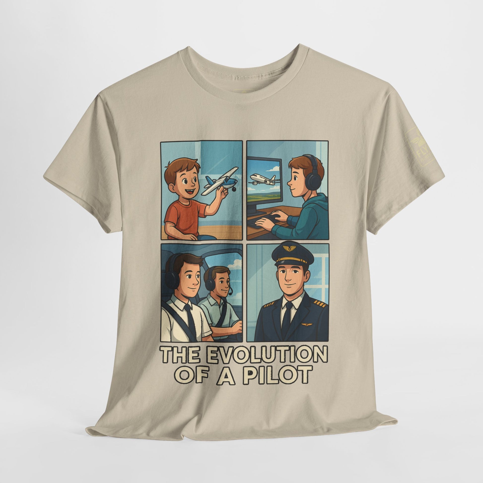 Evolution of a Pilot - T-Shirt
