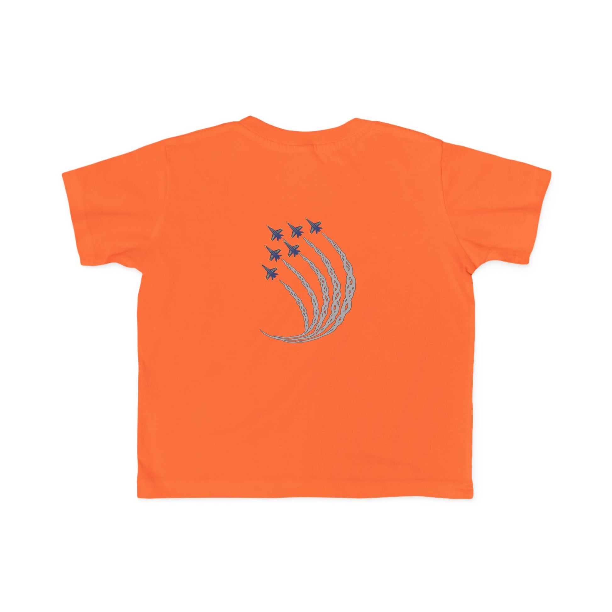 Future Blue Angels Pilot (front/back) - Toddler Jersey T-Shirt