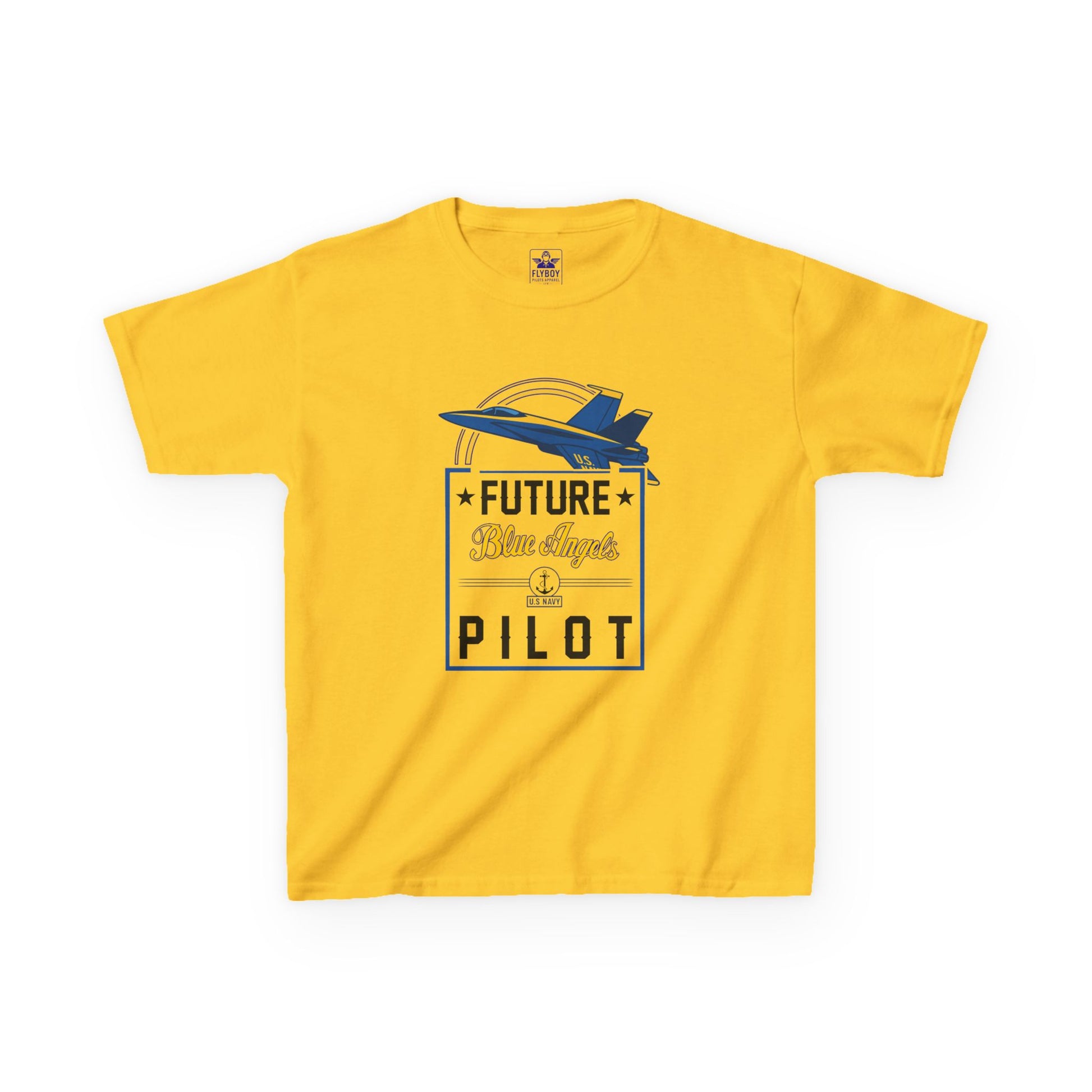 Future Blue Angels Pilot (front only)- Youth Cotton Tee