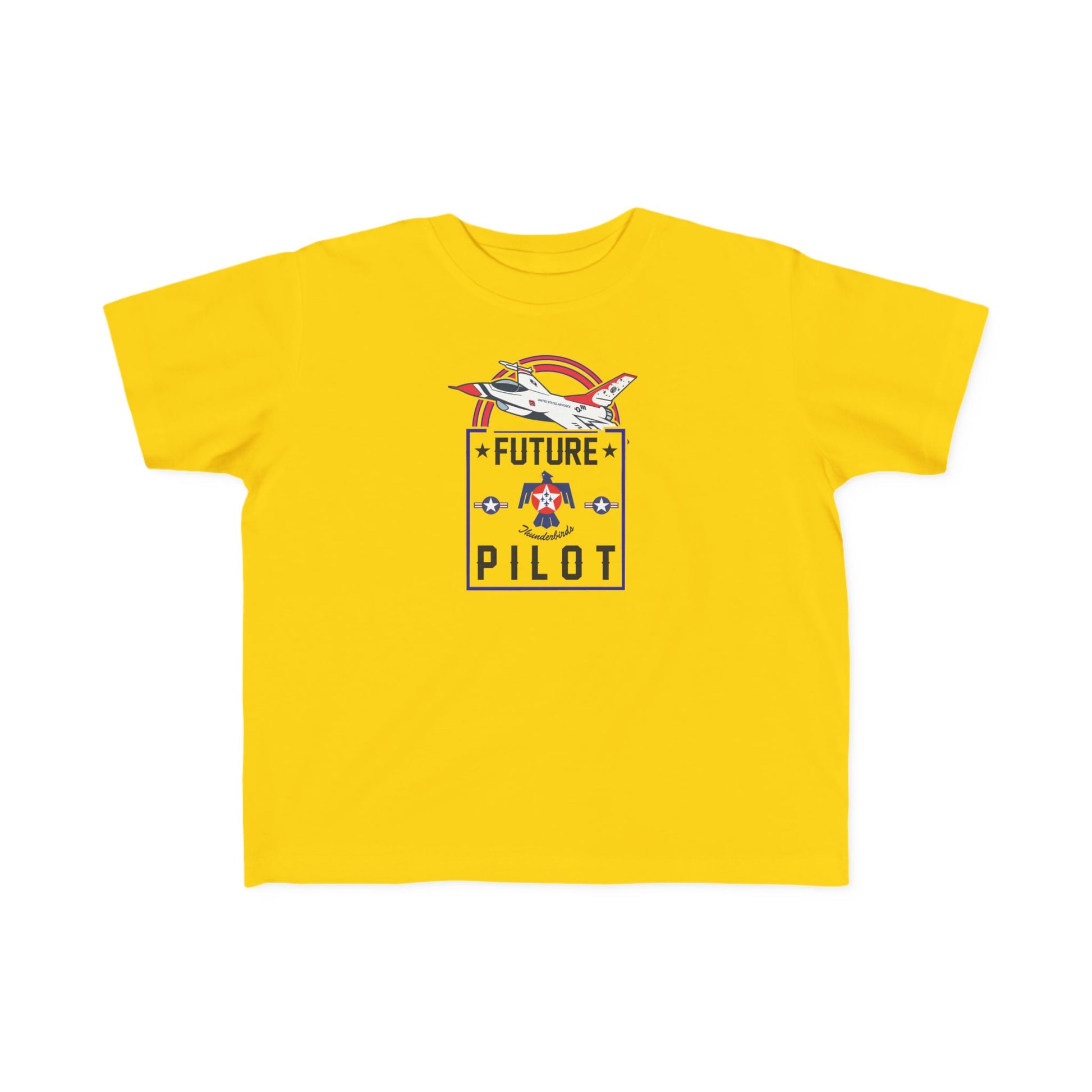 Future Thunderbirds Pilot (front only) - Toddler Jersey T-Shirt