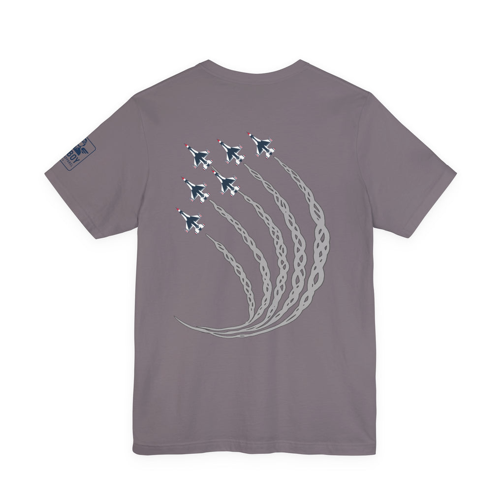 Future Thunderbirds Pilot (front/back)- Young Adult/Teen Jersey Tee