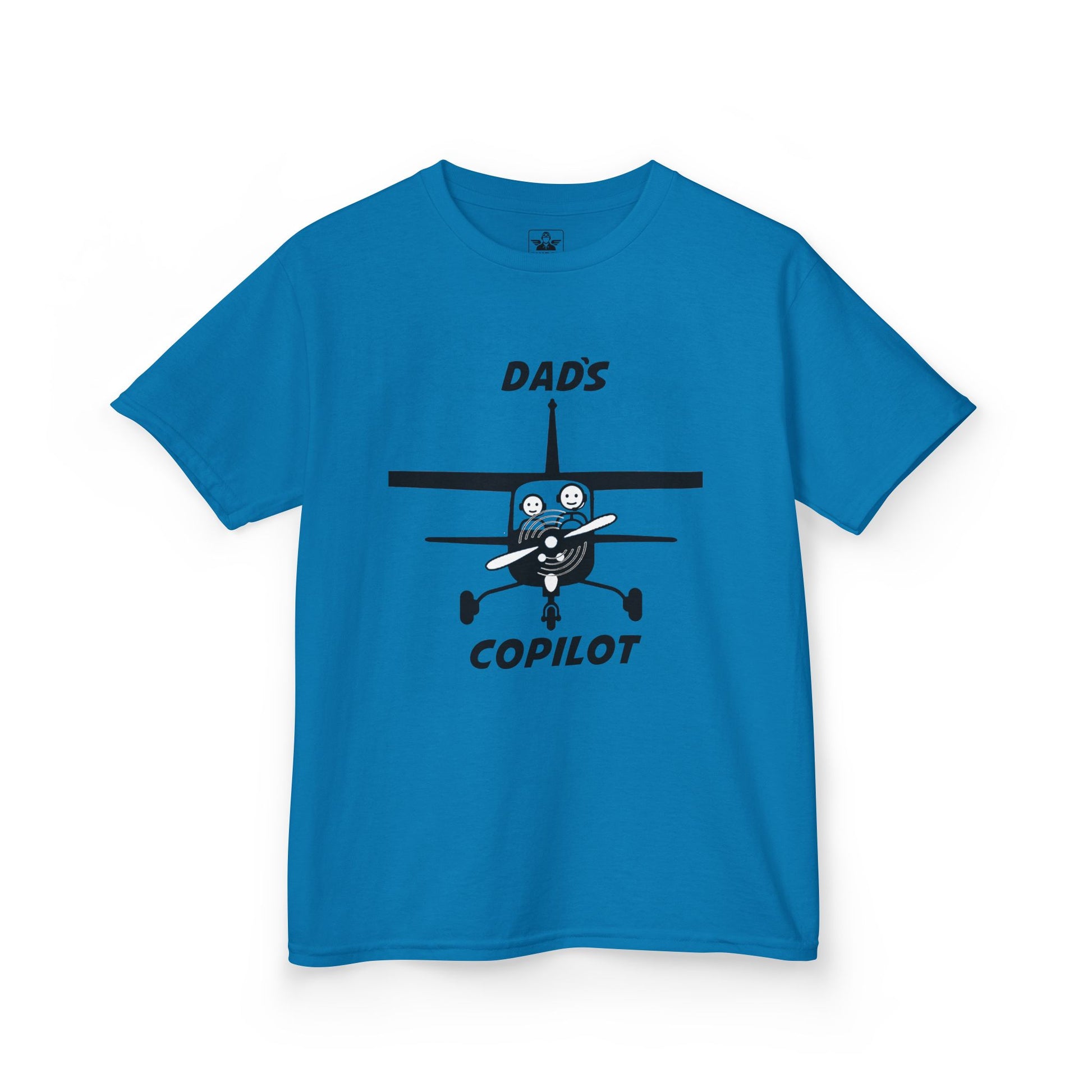 Dad's Copilot - Youth Cotton Tee