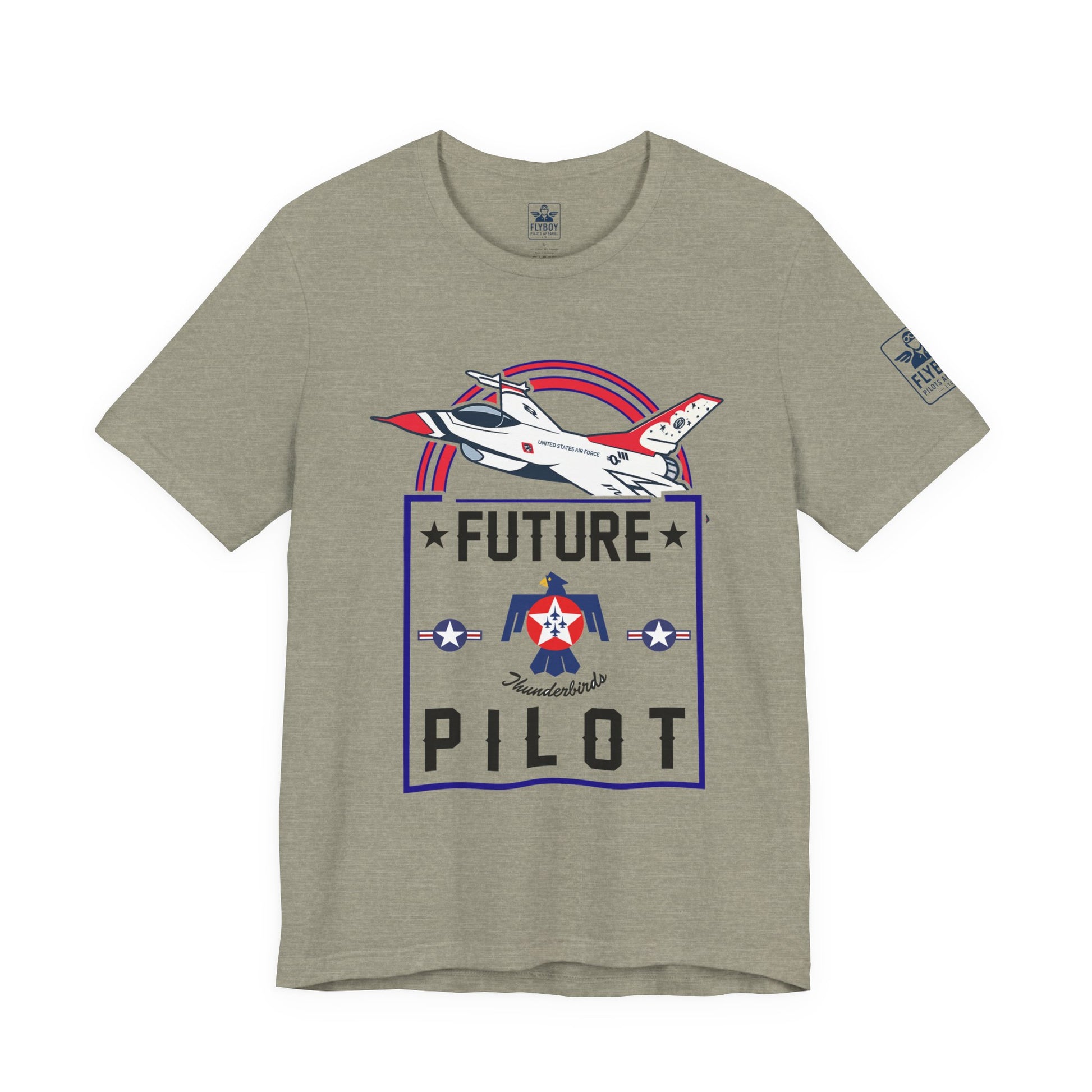 Future Thunderbirds Pilot (front/back)- Young Adult/Teen Jersey Tee