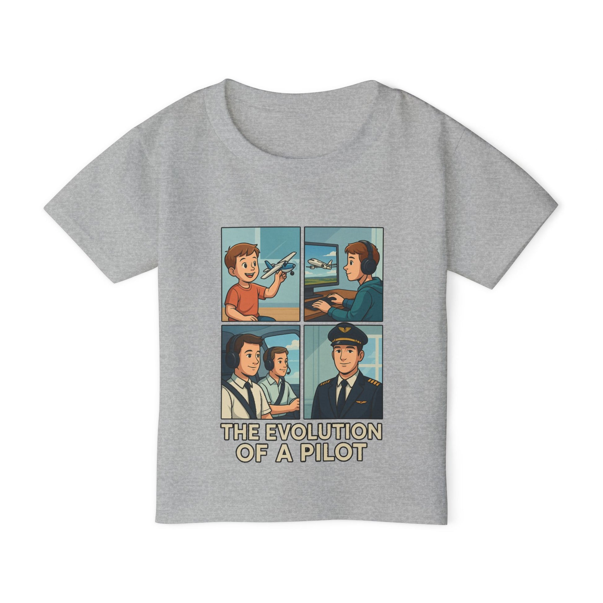 Evolution of a Pilot - Toddler Tee