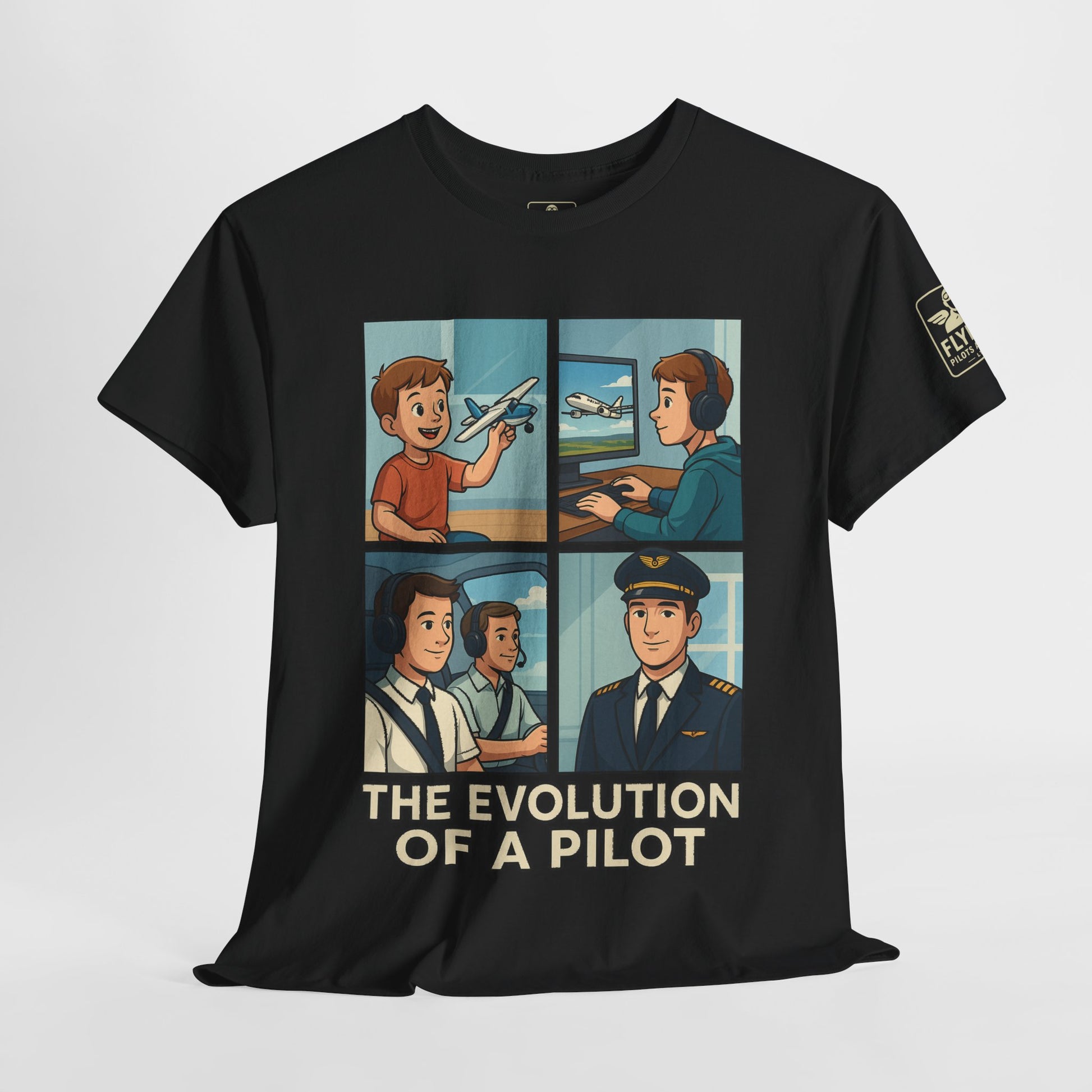 Evolution of a Pilot - T-Shirt
