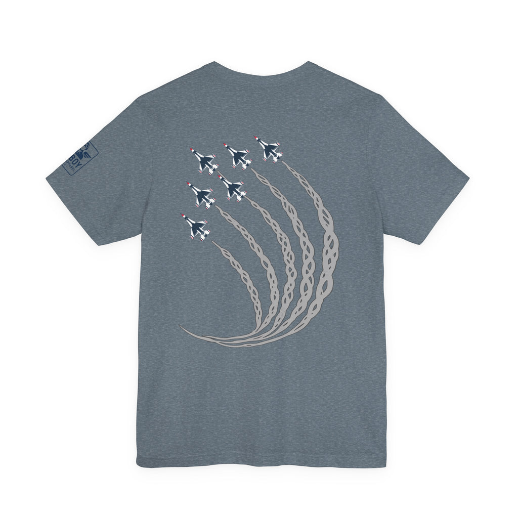 Future Thunderbirds Pilot (front/back)- Young Adult/Teen Jersey Tee