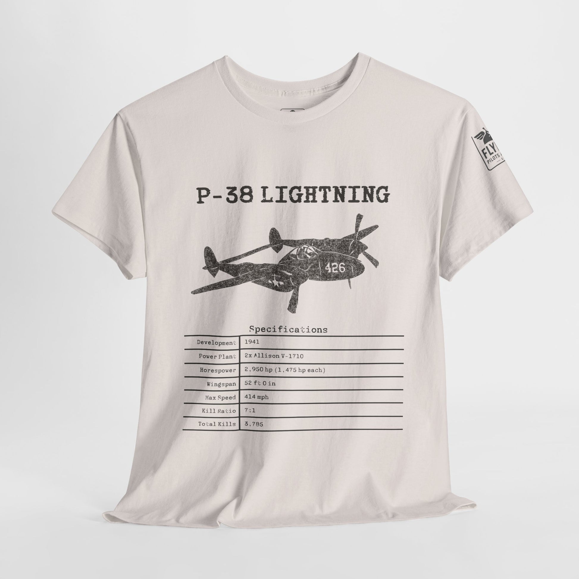 P-38 Lightning Stats