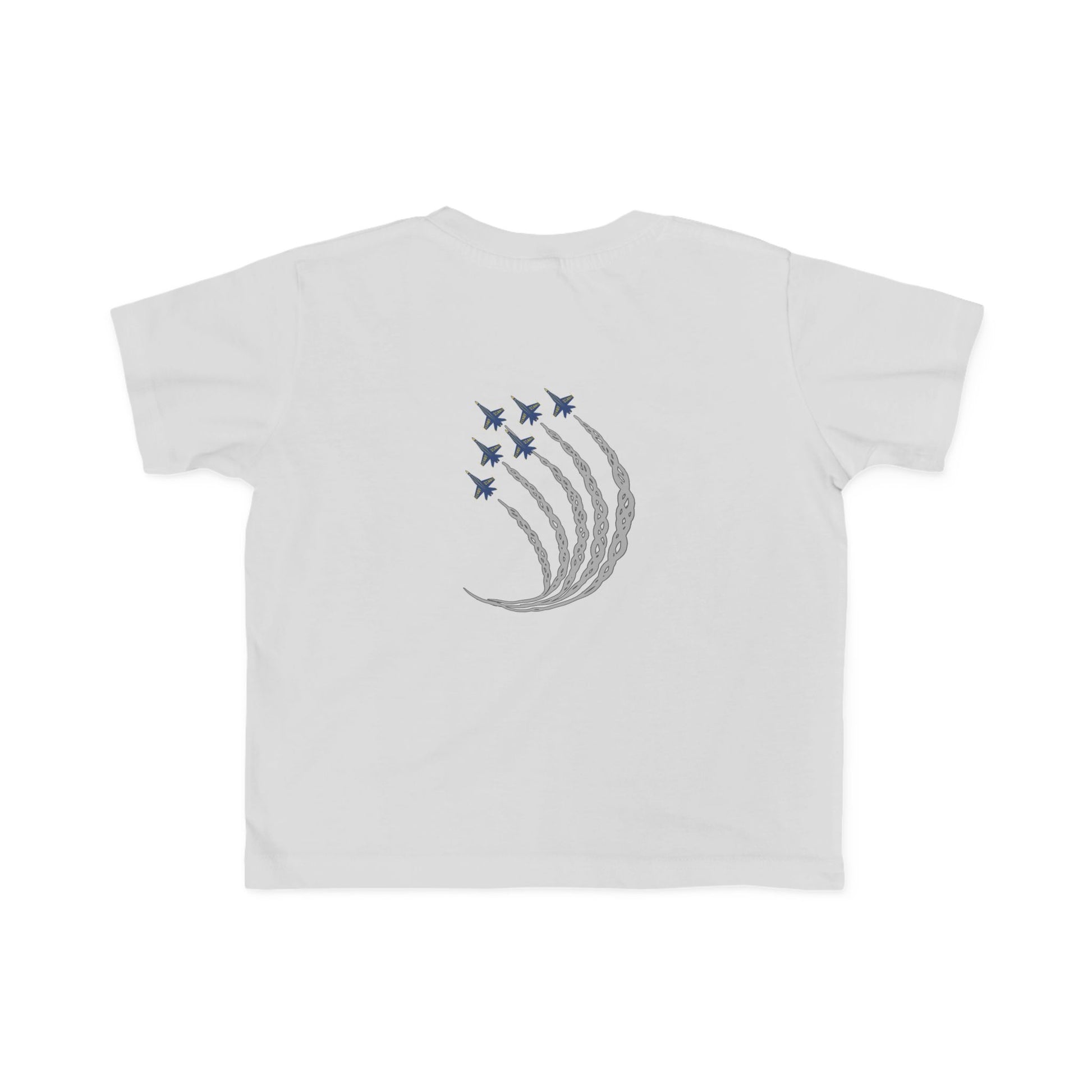 Future Blue Angels Pilot (front/back) - Toddler Jersey T-Shirt
