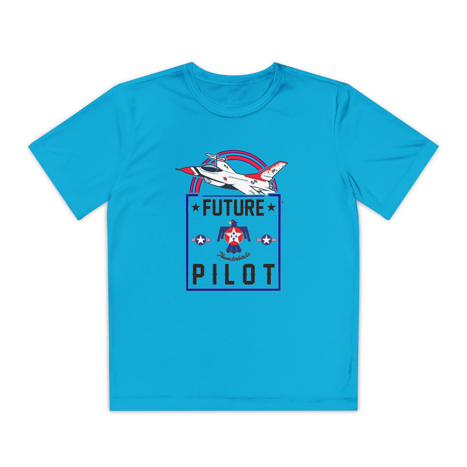 Future Thunderbirds Pilot (front only)- Youth Jersey Tee