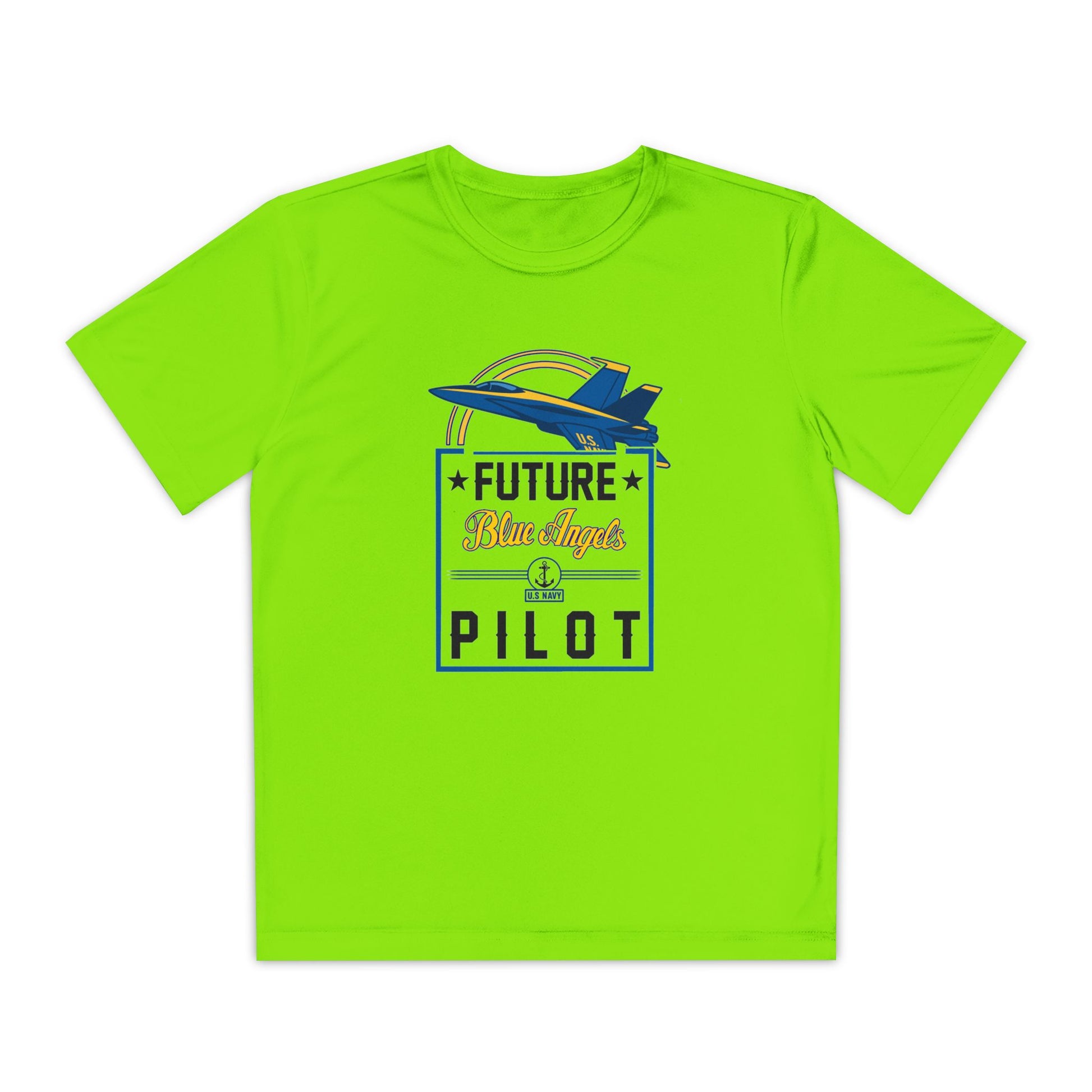 Future Blue Angels Pilot (front only)- Youth Jersey Tee