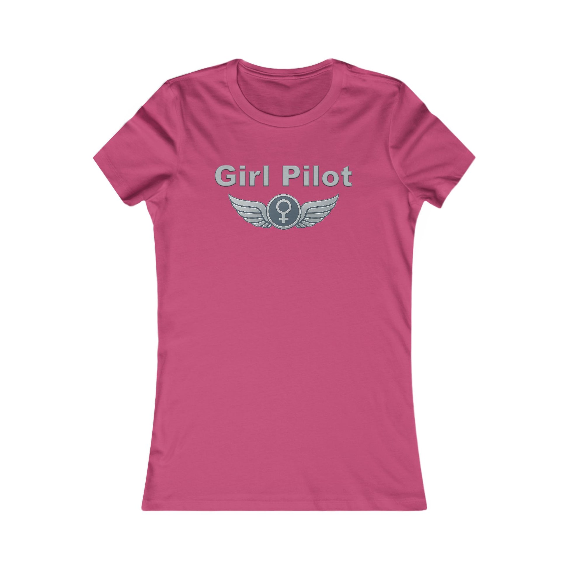 Girl Pilot - Ladies Crew Neck