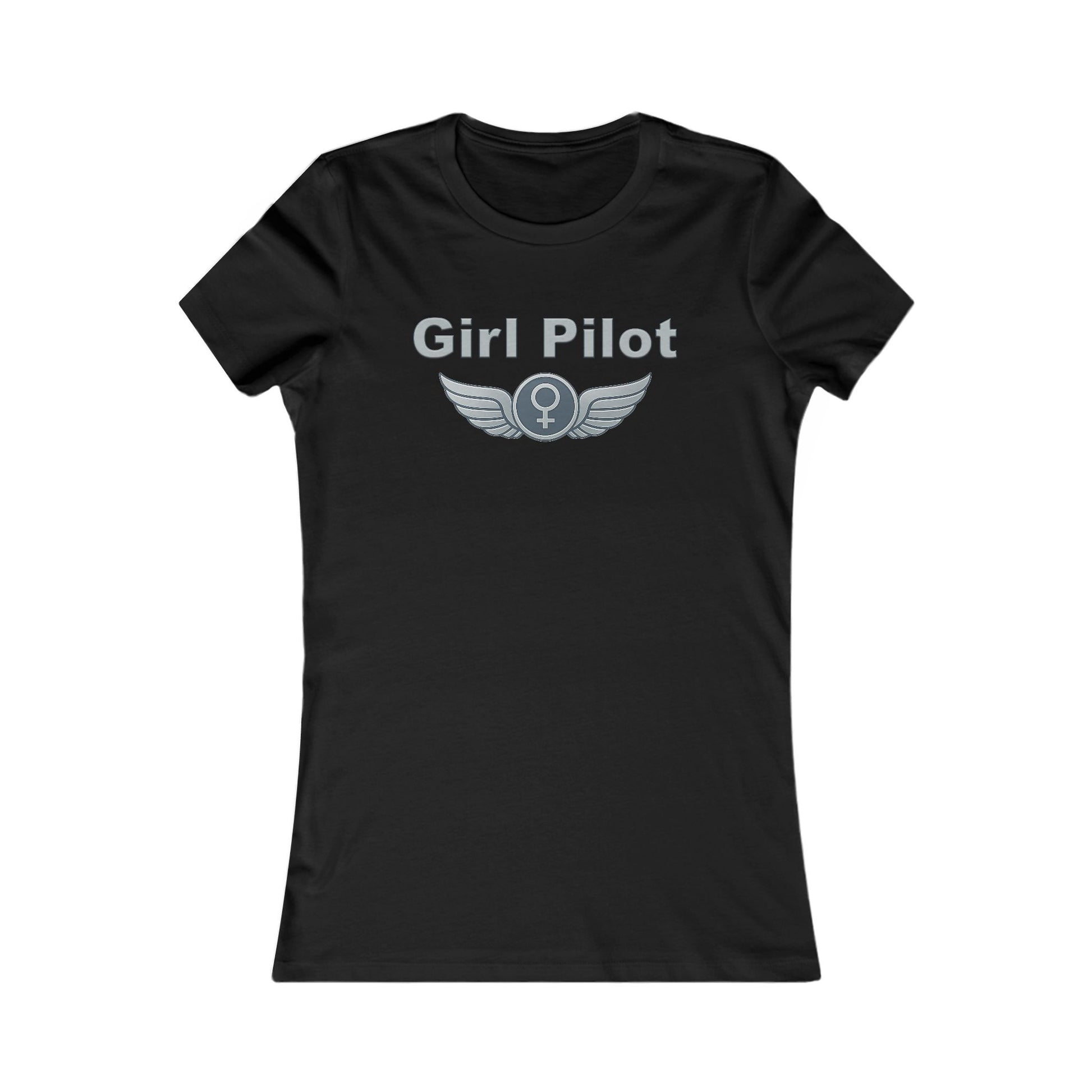 Girl Pilot - Ladies Crew Neck