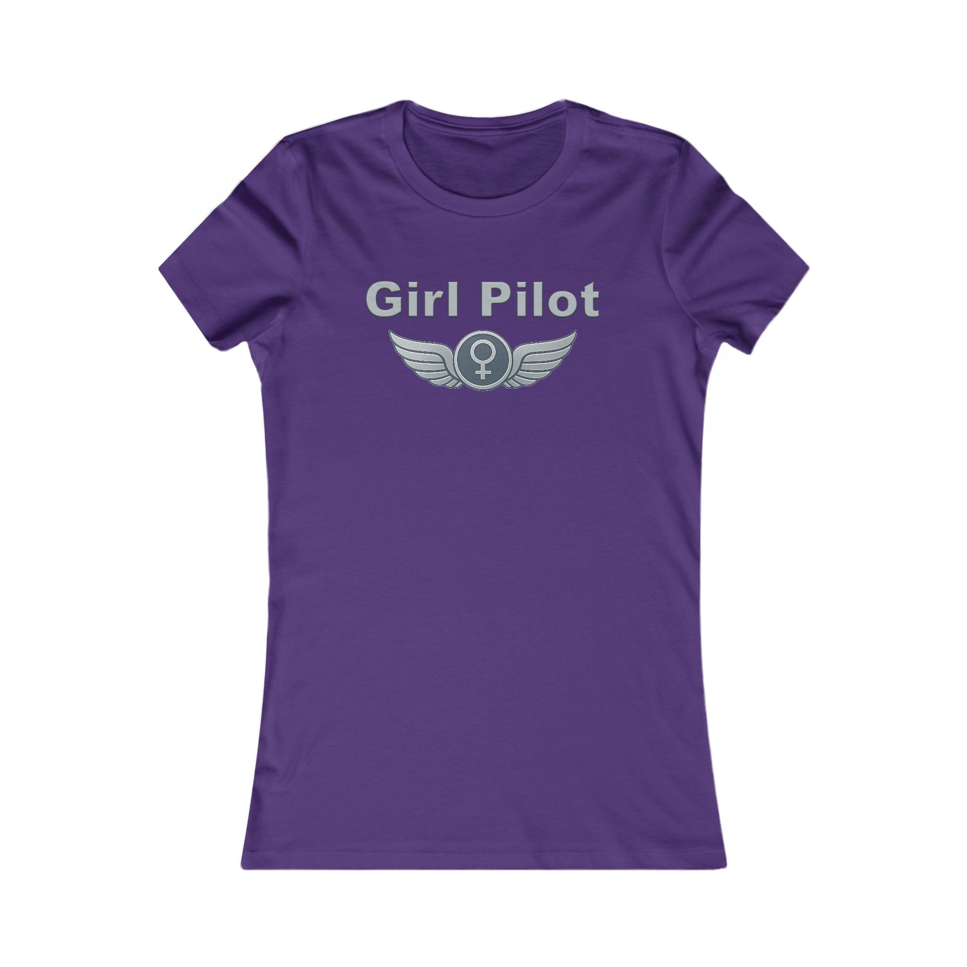 Girl Pilot - Ladies Crew Neck
