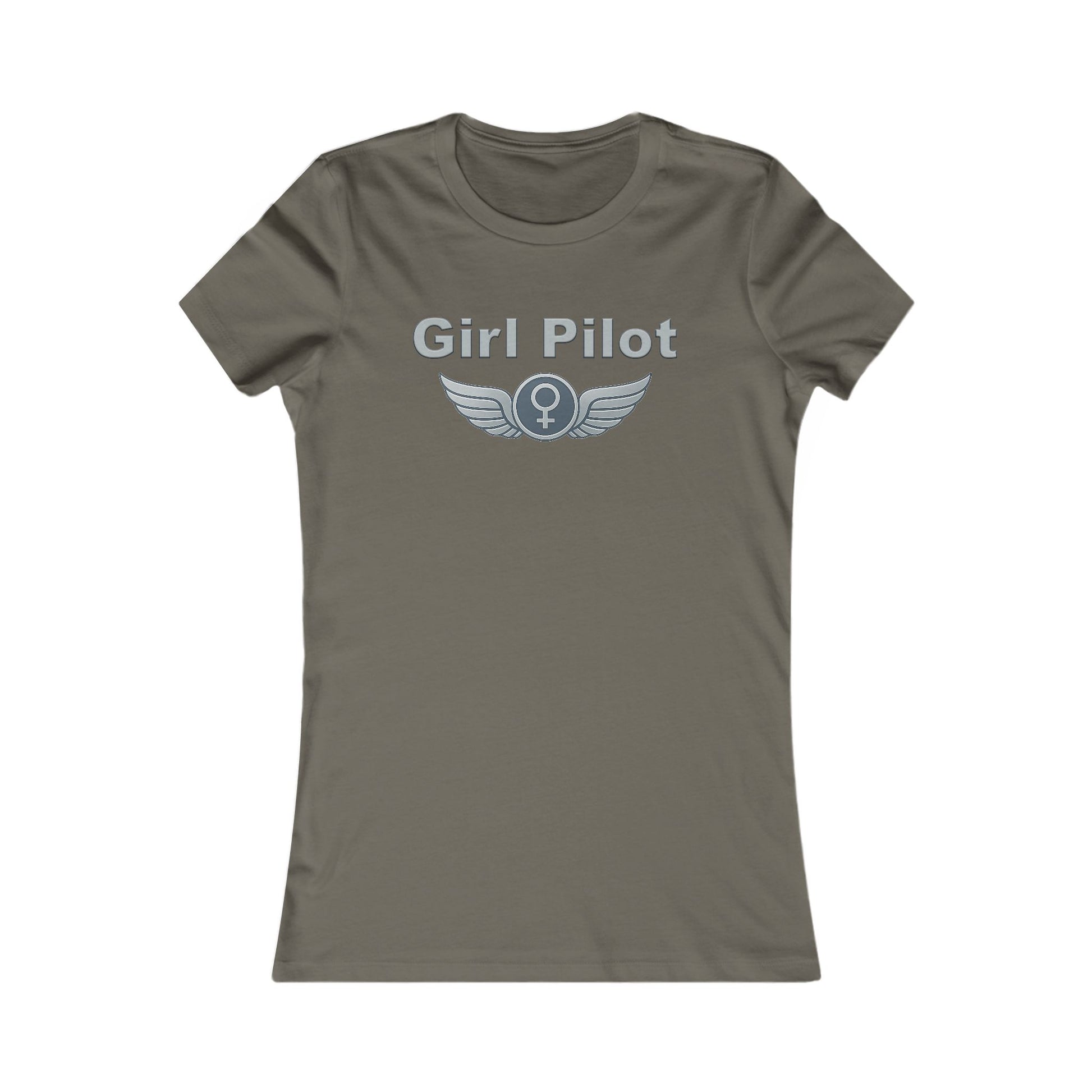 Girl Pilot - Ladies Crew Neck