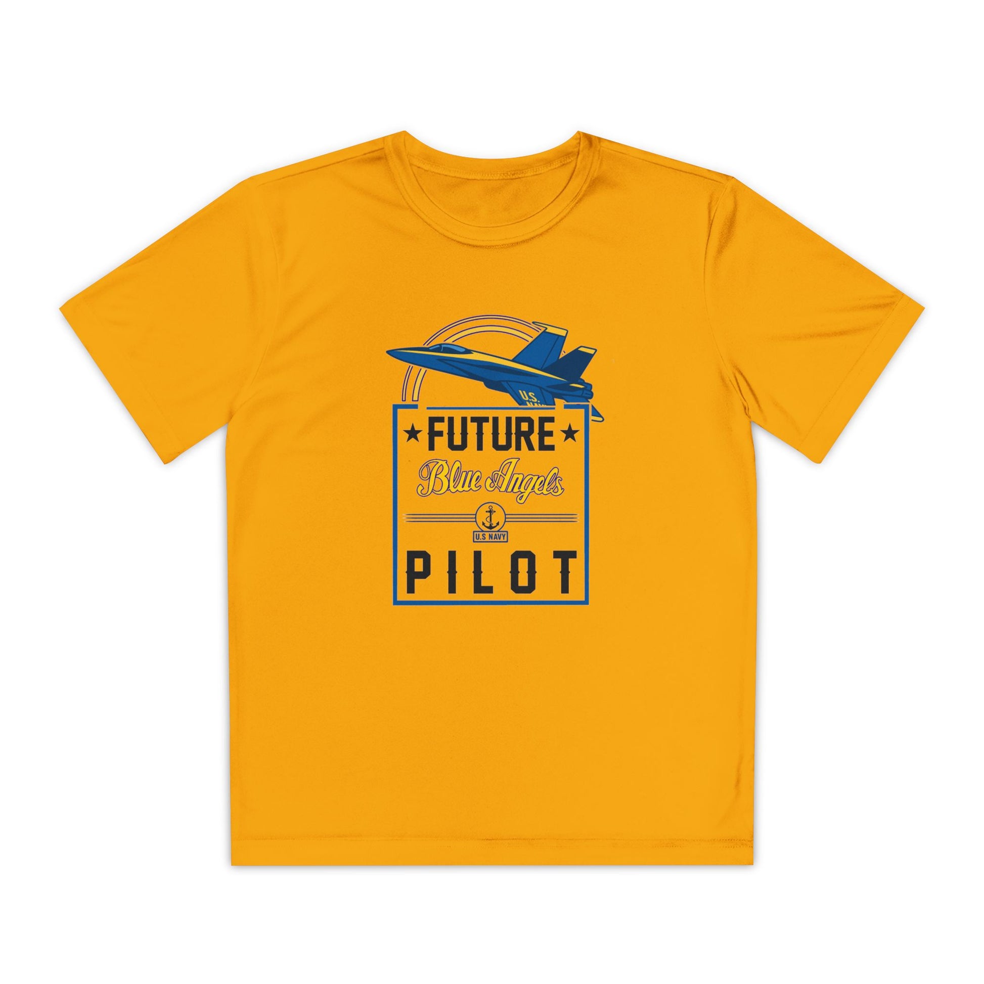 Future Blue Angels Pilot (front only)- Youth Jersey Tee