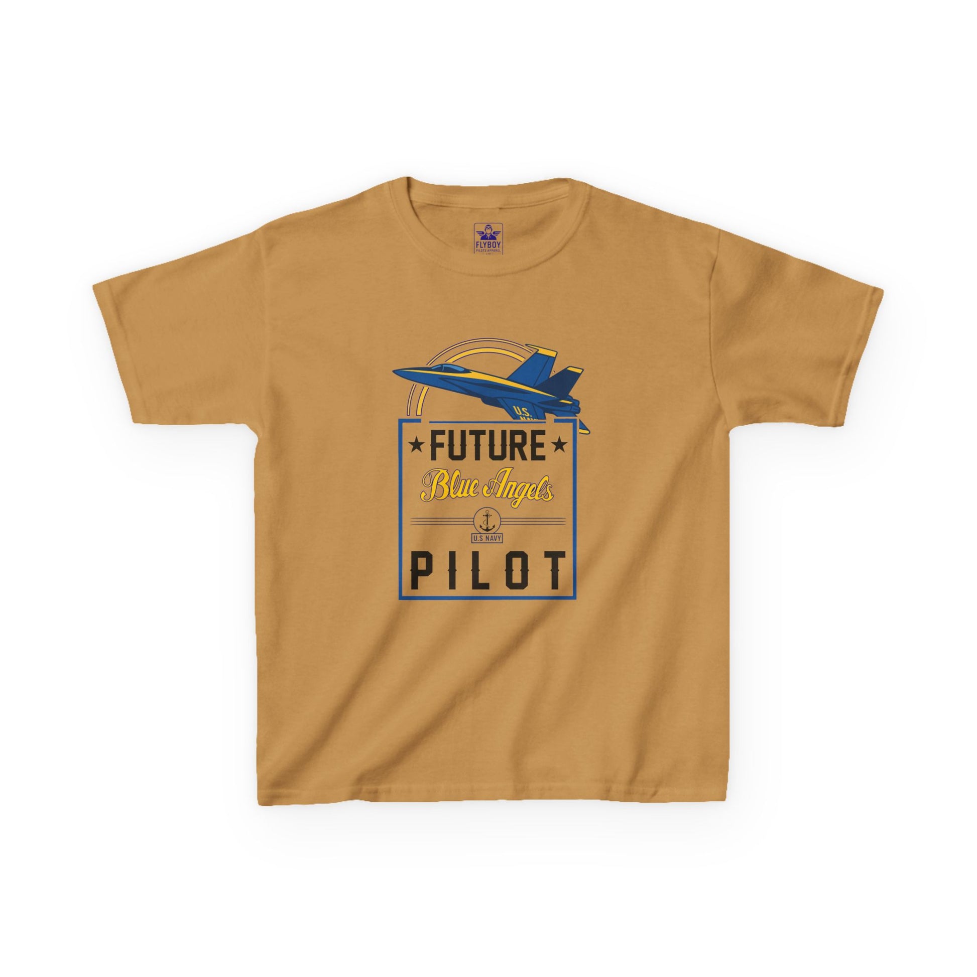 Future Blue Angels Pilot (front only)- Youth Cotton Tee