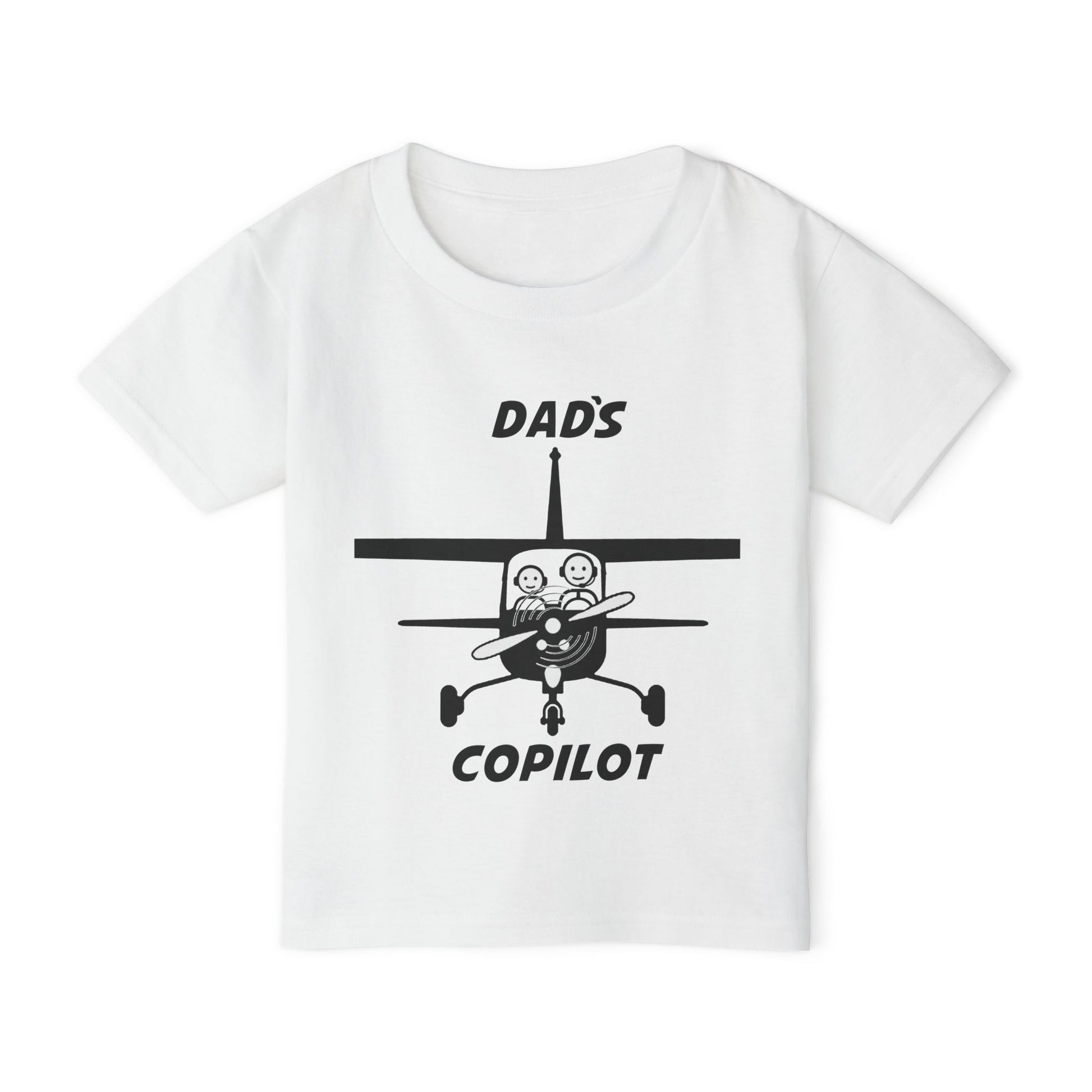 Dad's Copilot - Toddler Cotton Tee