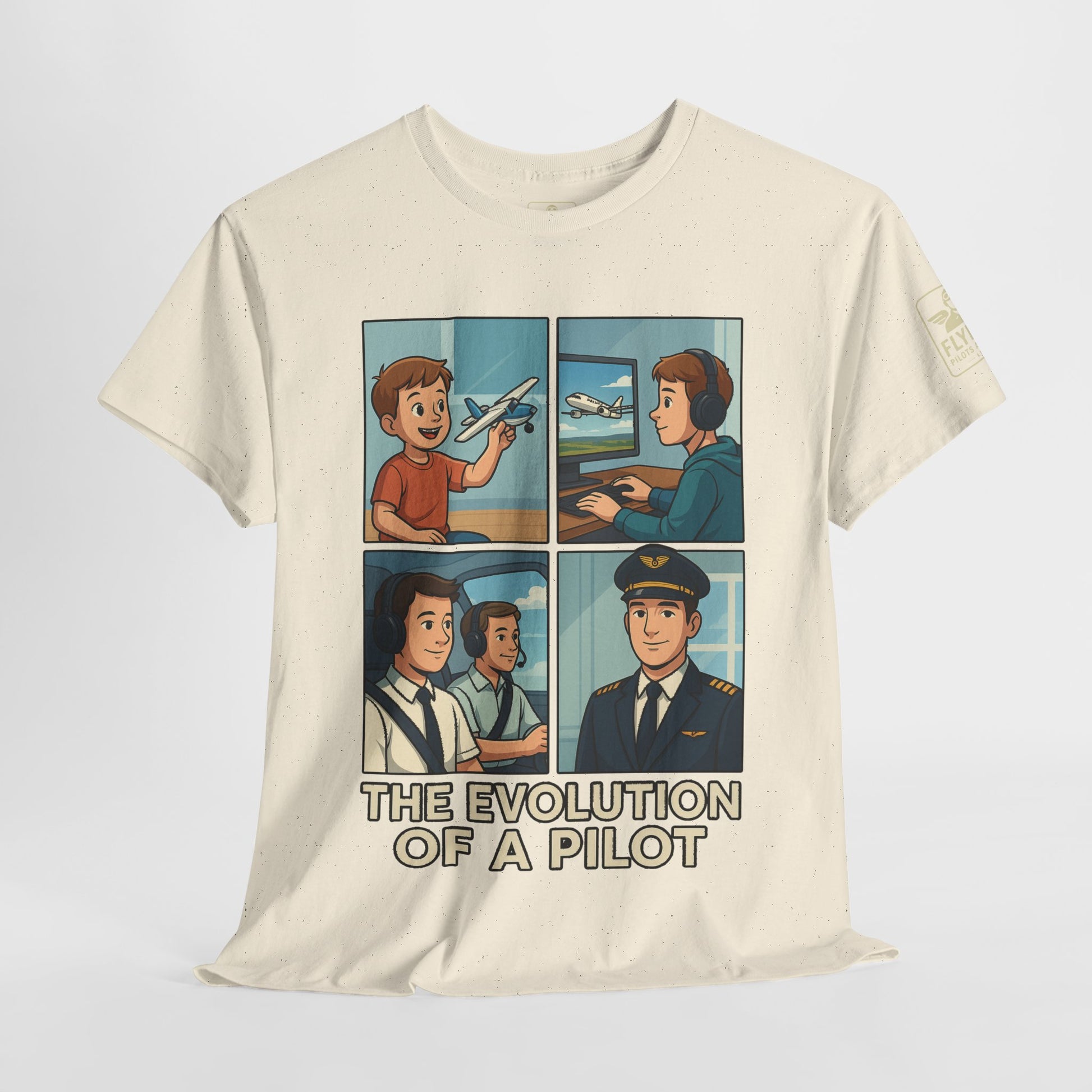 Evolution of a Pilot - T-Shirt