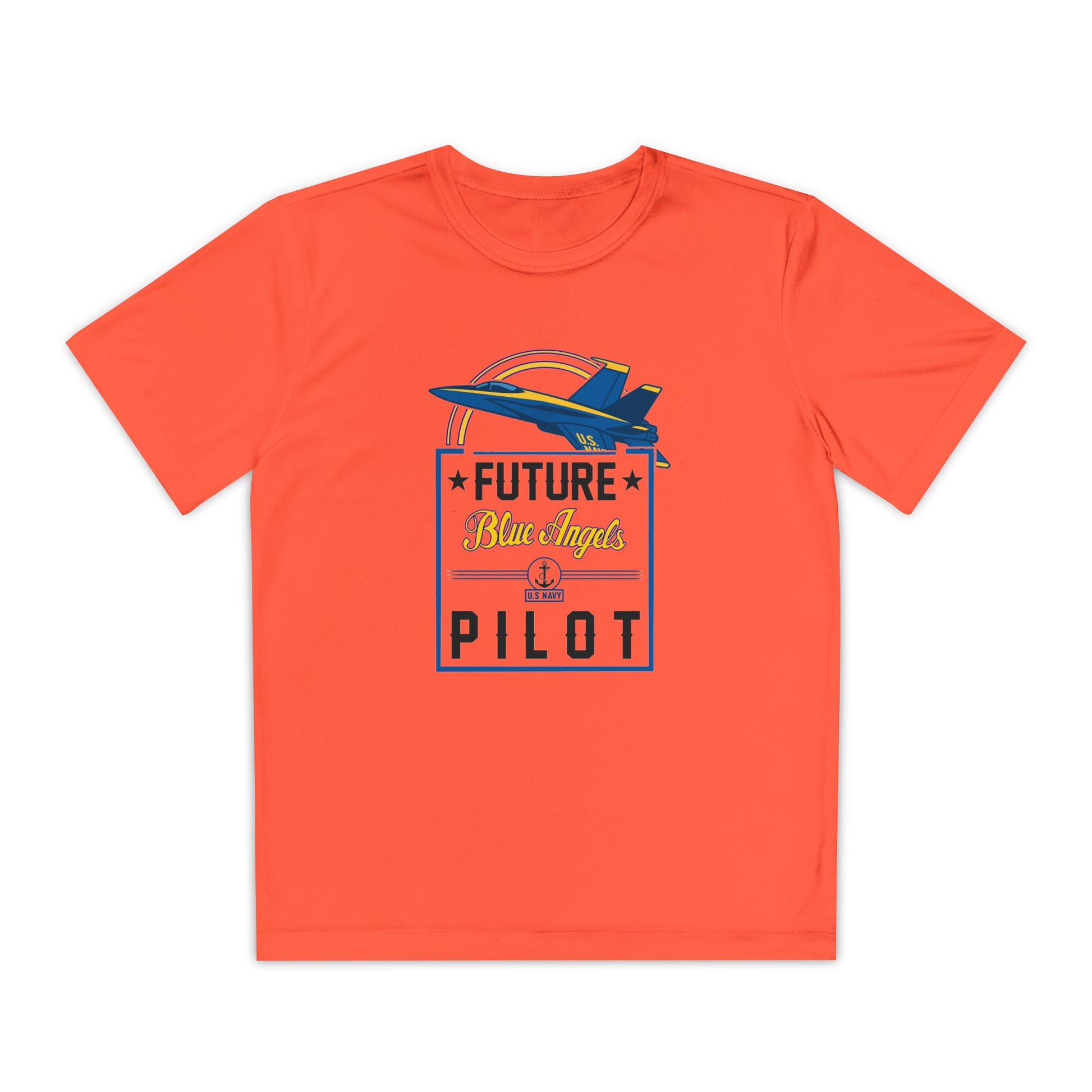 Future Blue Angels Pilot (front/back)- Youth Jersey Tee