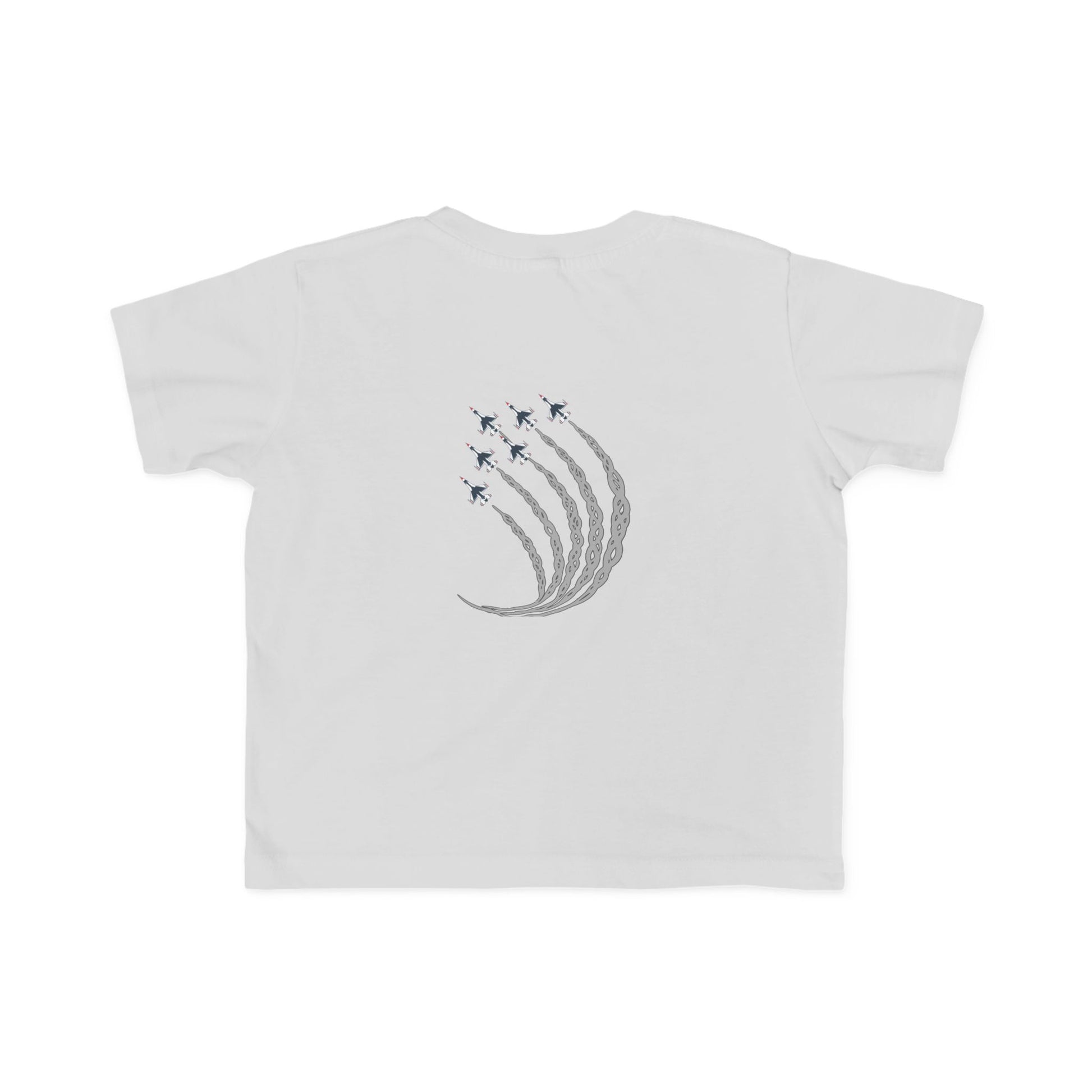 Future Thunderbirds Pilot (front/back) - Toddler Jersey T-Shirt