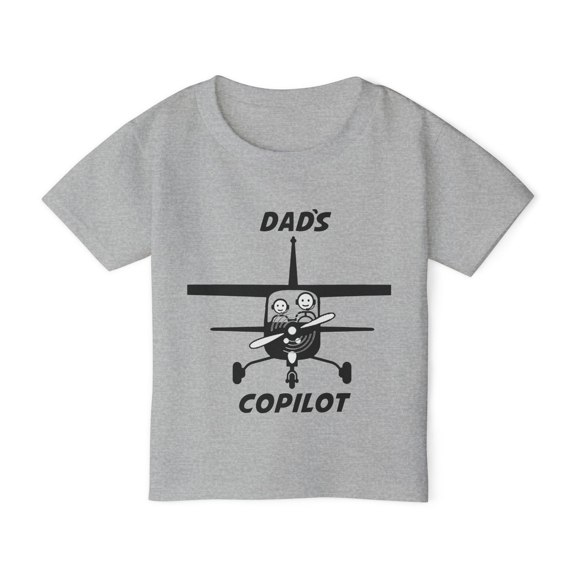 Dad's Copilot - Toddler Cotton Tee