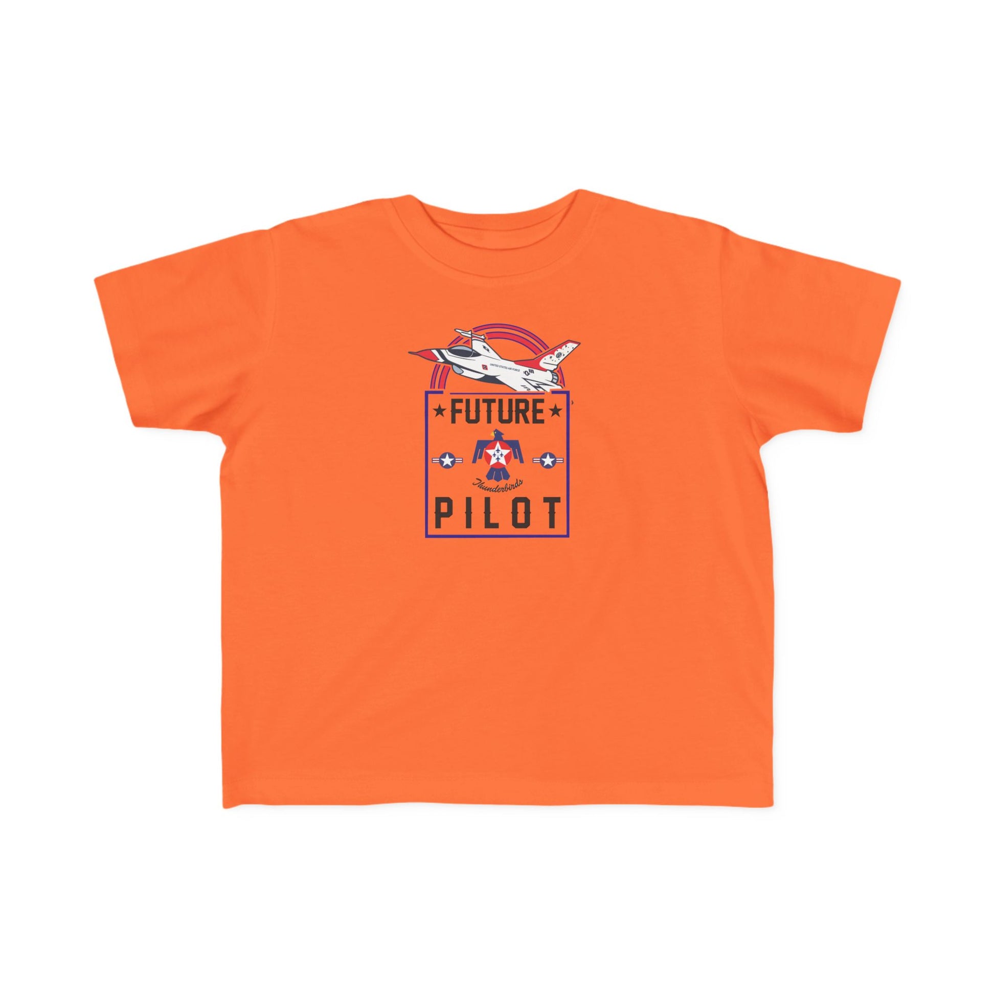 Future Thunderbirds Pilot (front only) - Toddler Jersey T-Shirt