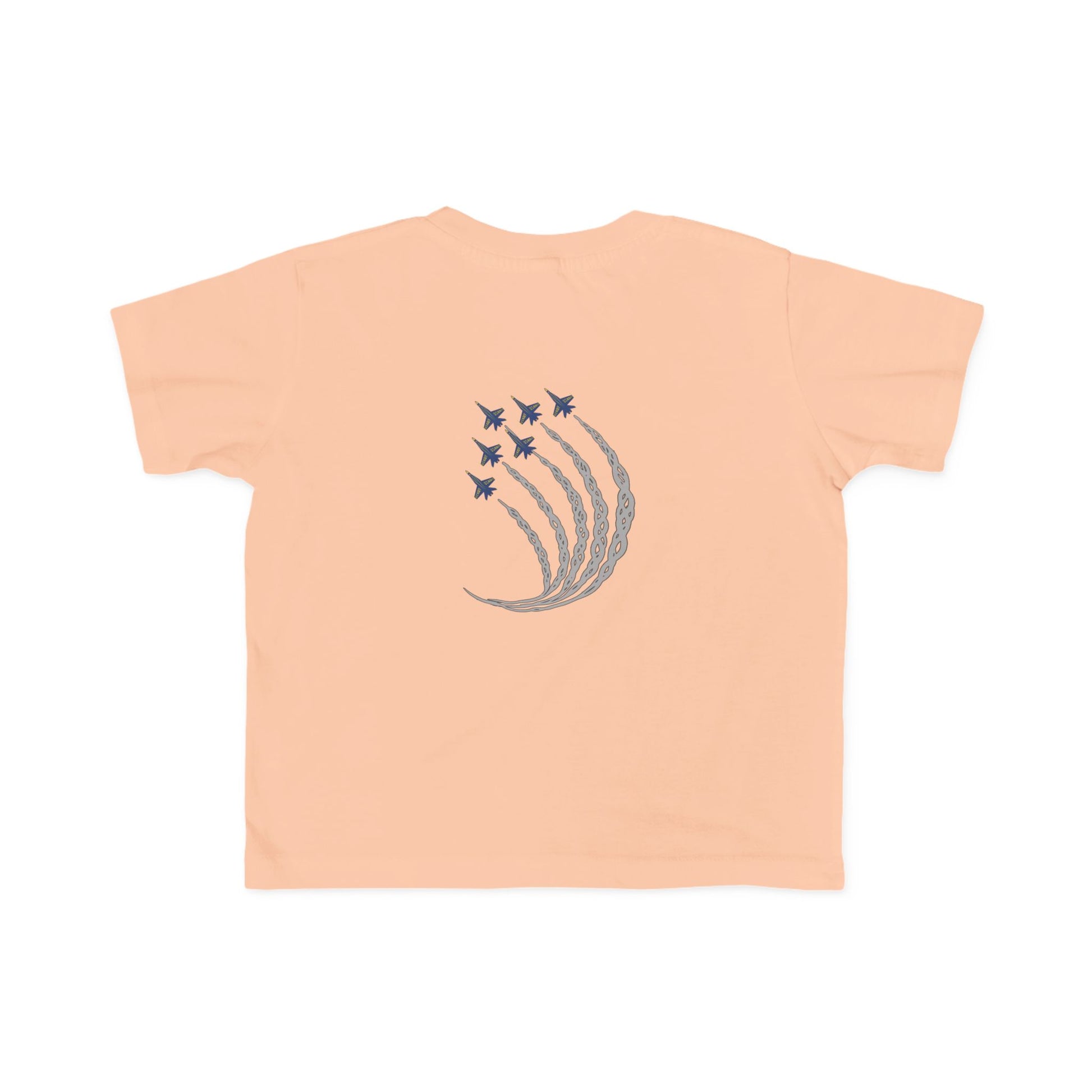 Future Blue Angels Pilot (front/back) - Toddler Jersey T-Shirt
