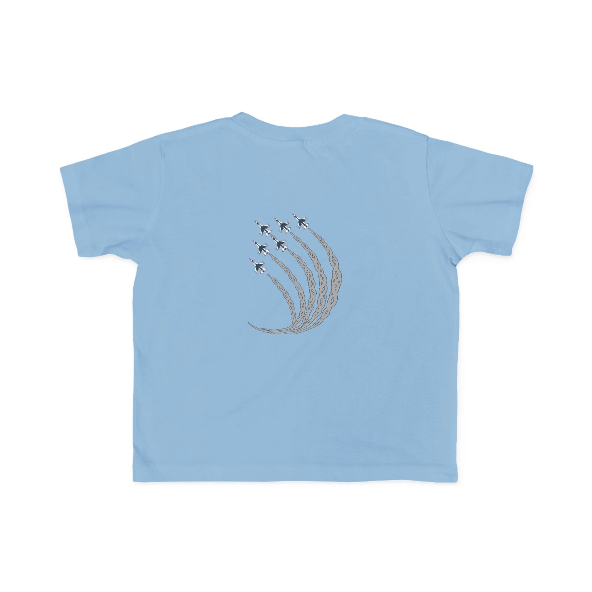 Future Thunderbirds Pilot (front/back) - Toddler Jersey T-Shirt