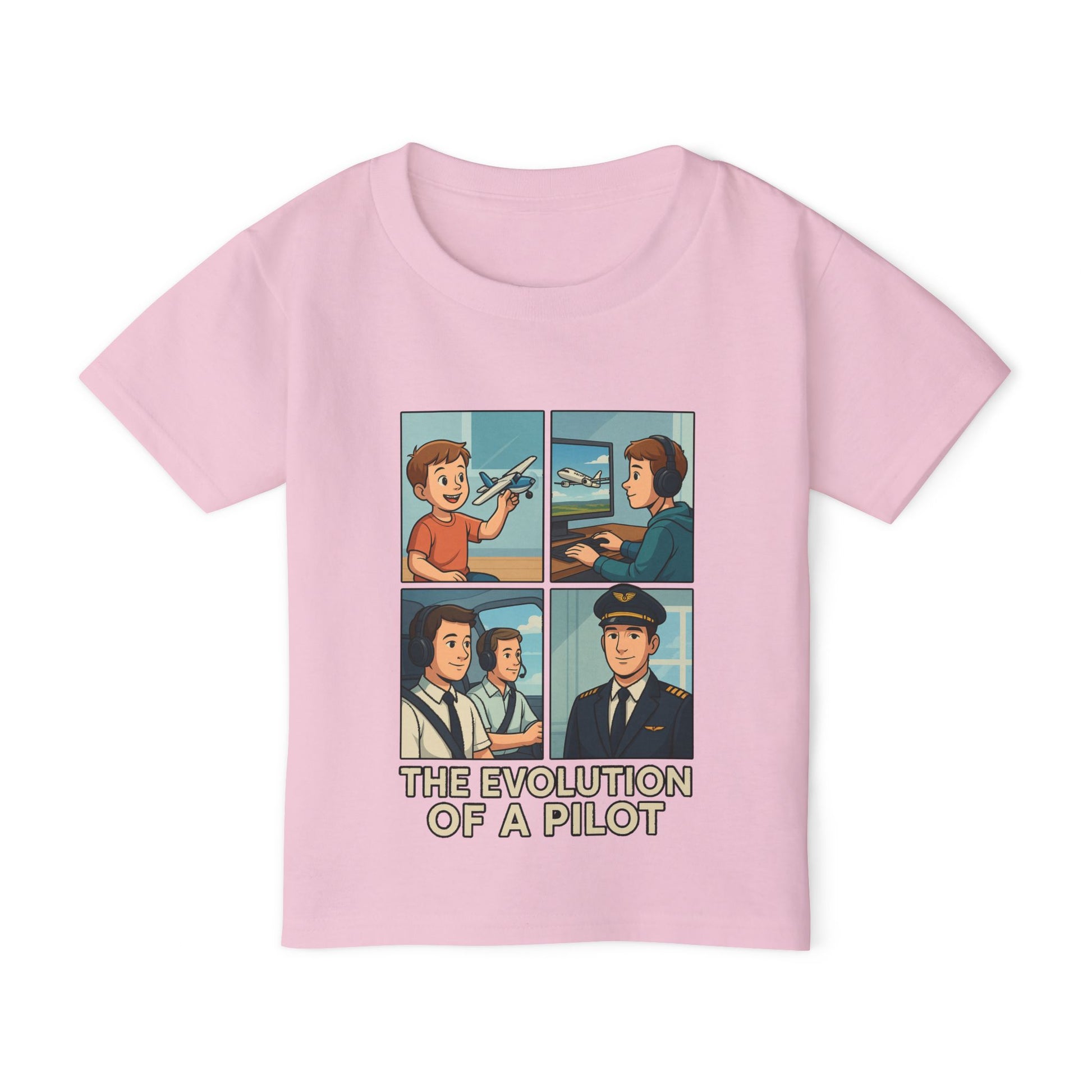 Evolution of a Pilot - Toddler Tee